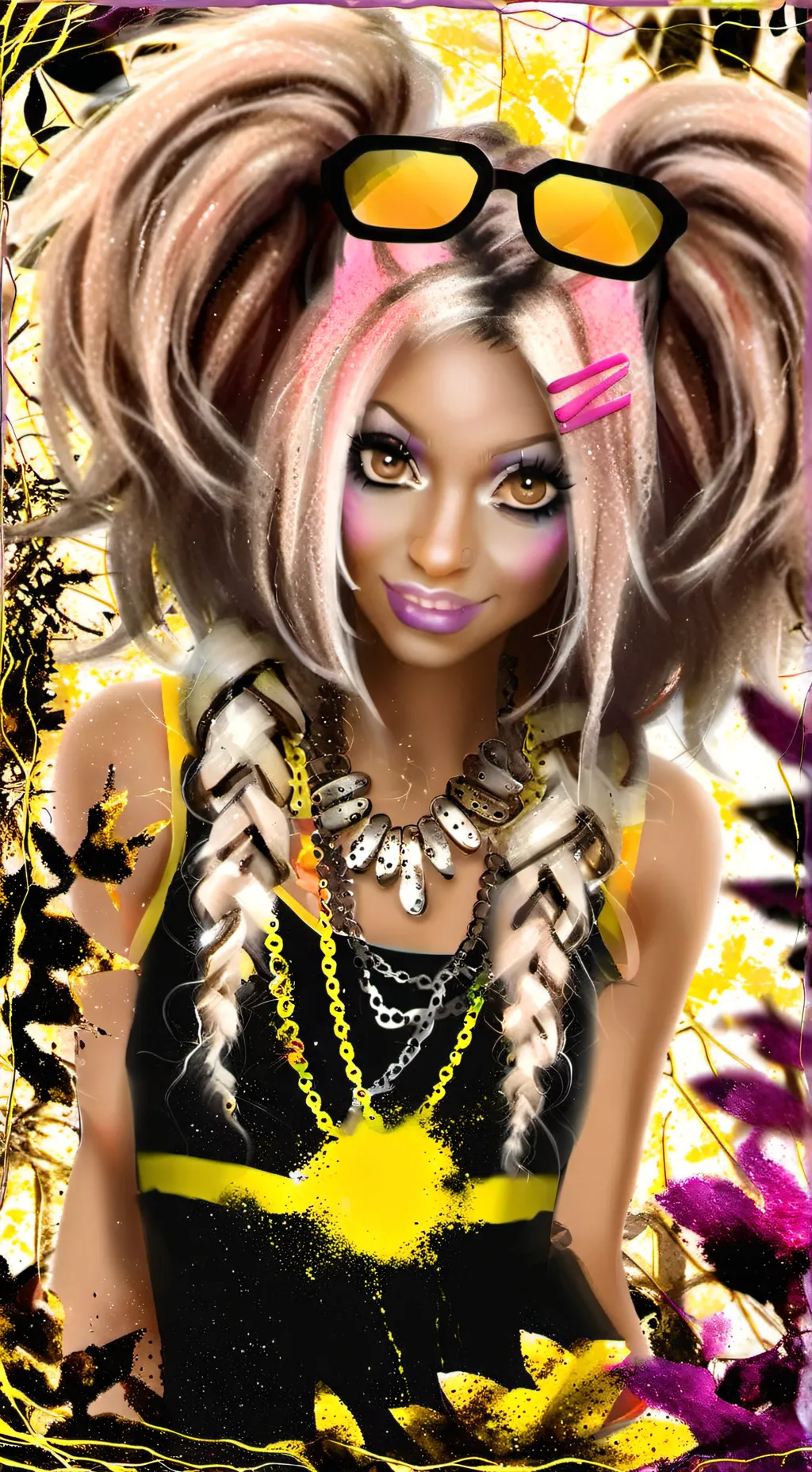 ai character: lyna background