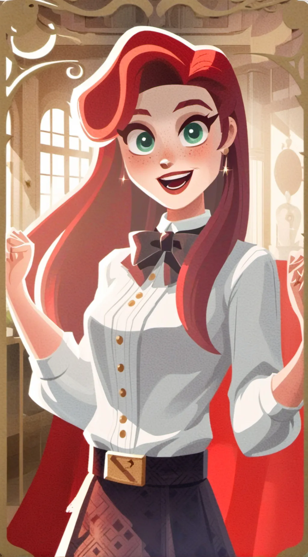 ai character: Anastácia background