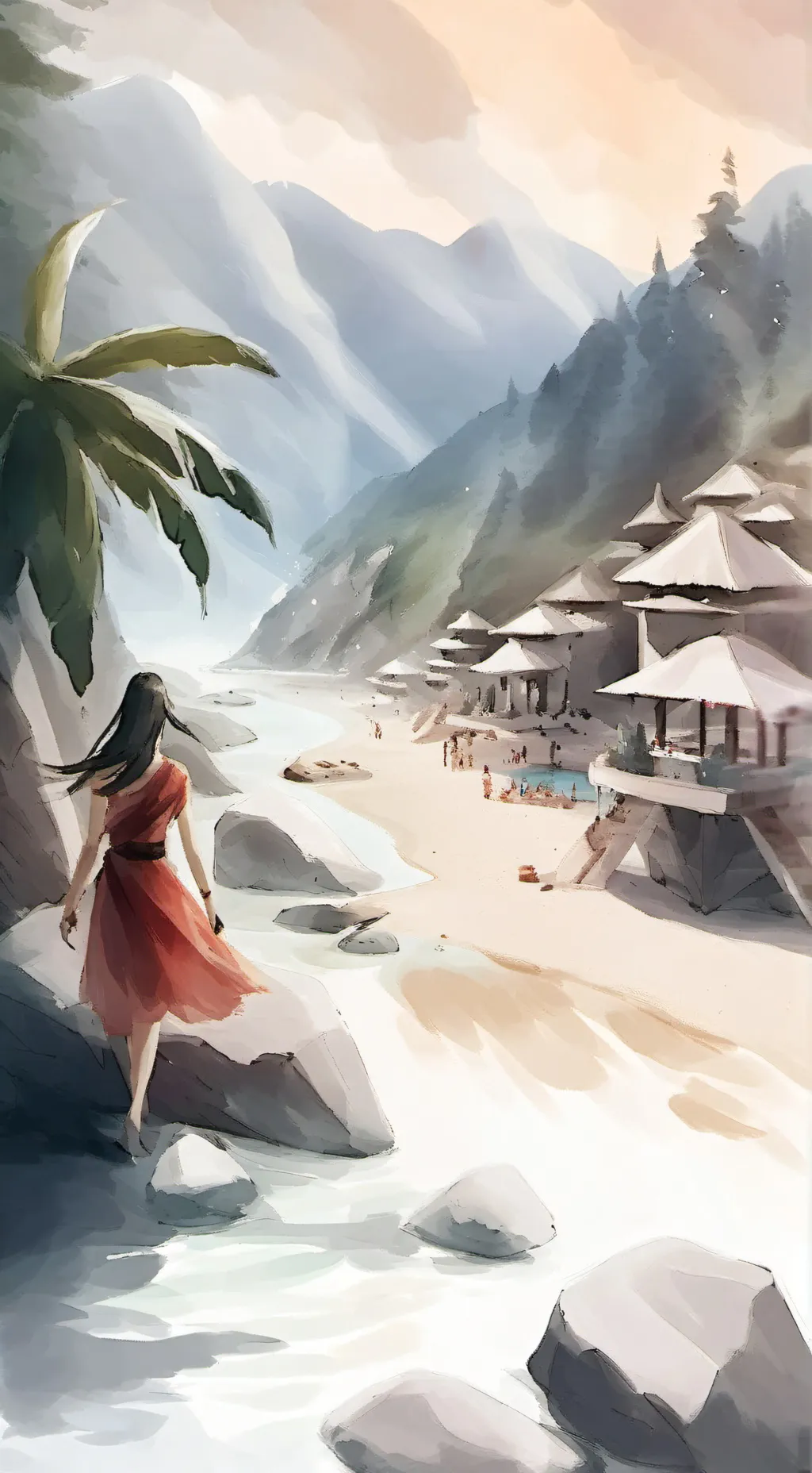 ai character: Bartotale playa💦🌞 background