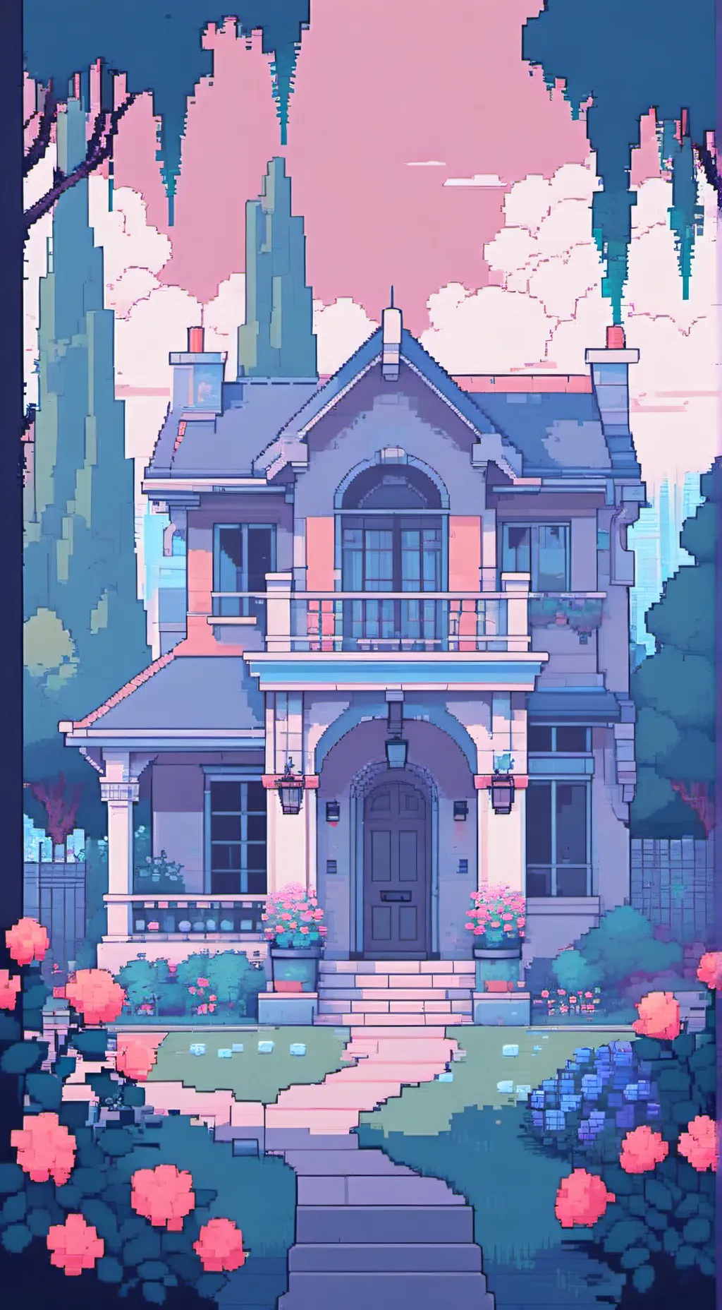 ai character: 🩹dw sleepover}~°🛏 background