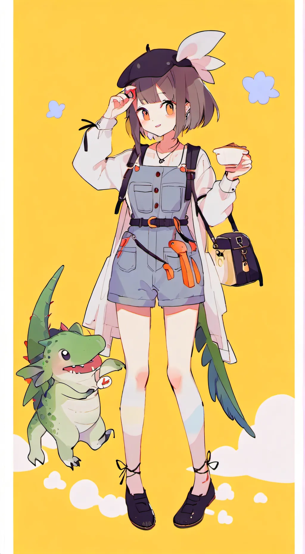 ai character: shelly background