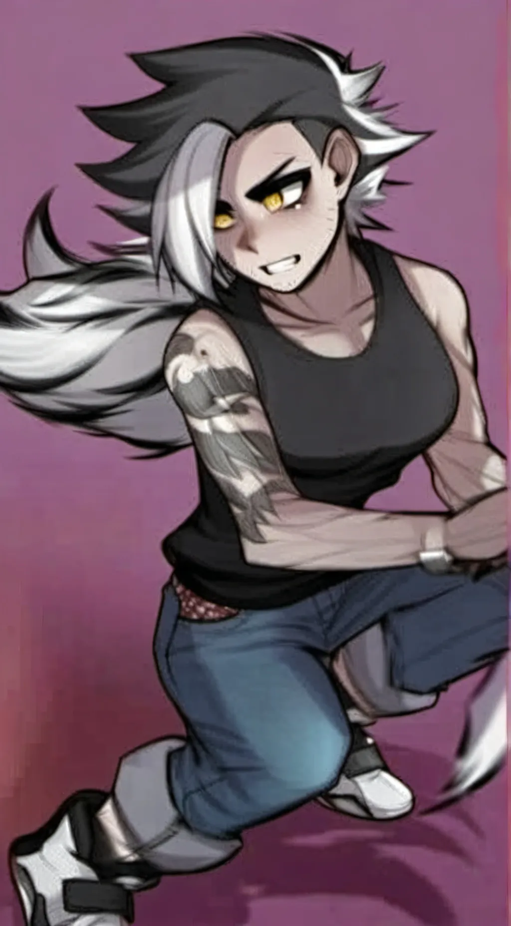 ai character: Sasha  background