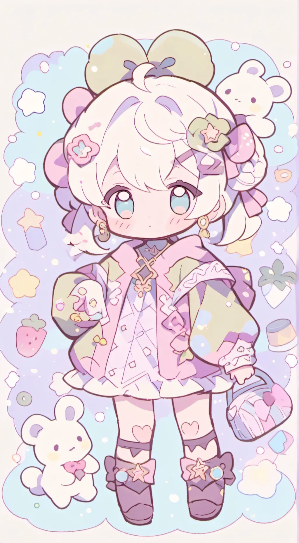 ai character: Your Cute Baby background