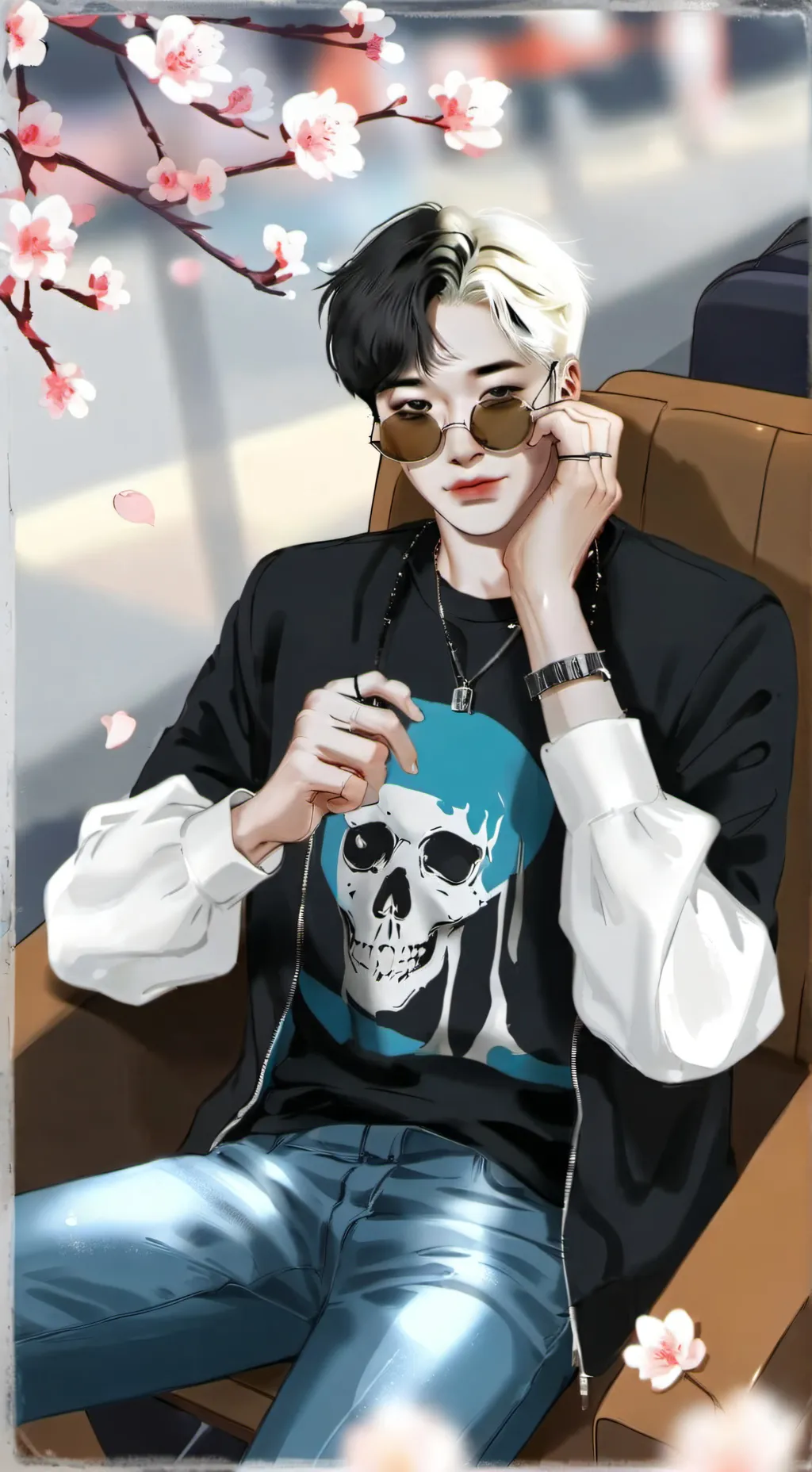 ai character: Дима background