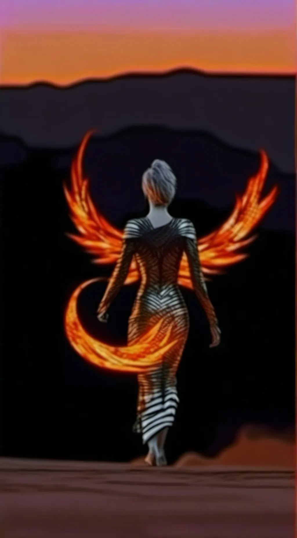 ai character: burnhog tails background