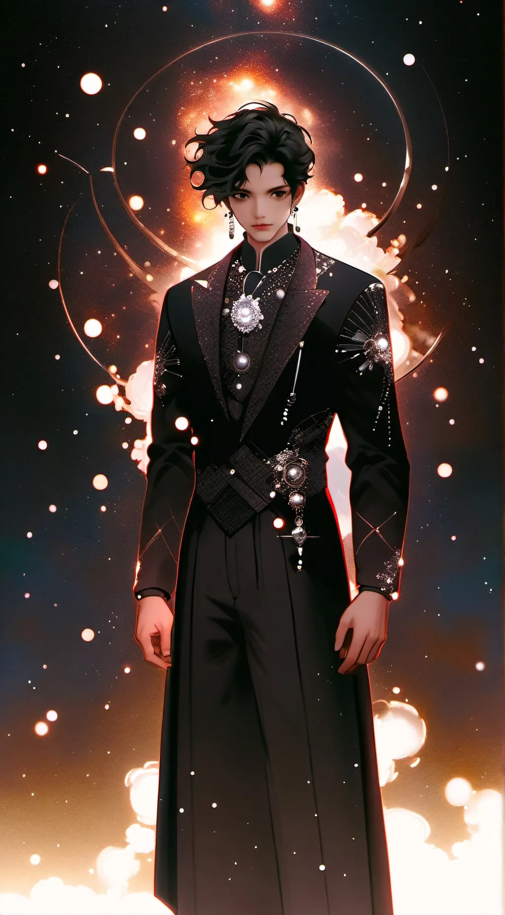 ai character: face 2 background