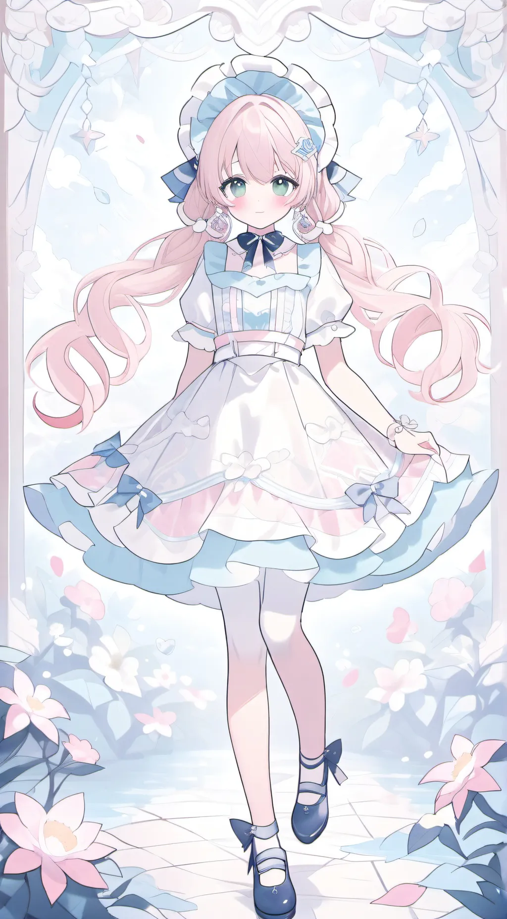 ai character: ☆BakuT/n☆ background