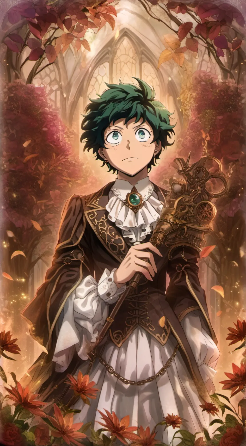 ai character: Dekus older sister background