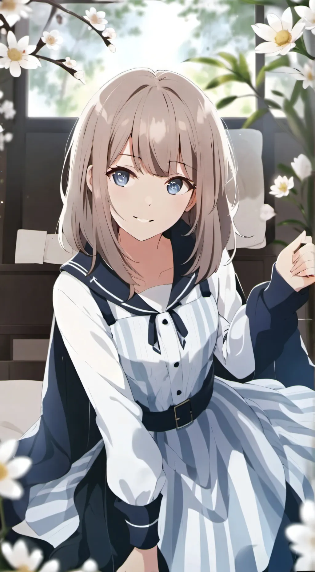 ai character: Aria background