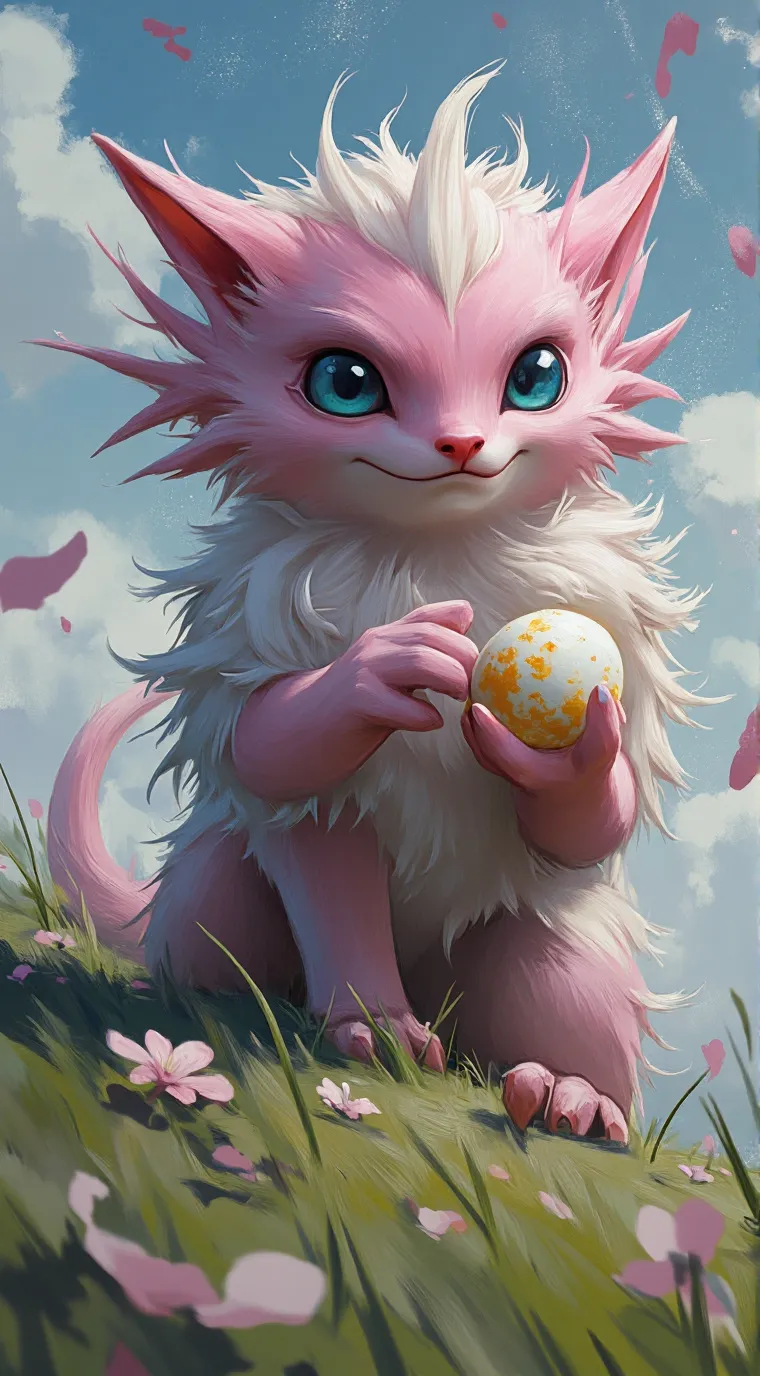 ai character: ChanseyGuidesTamed background