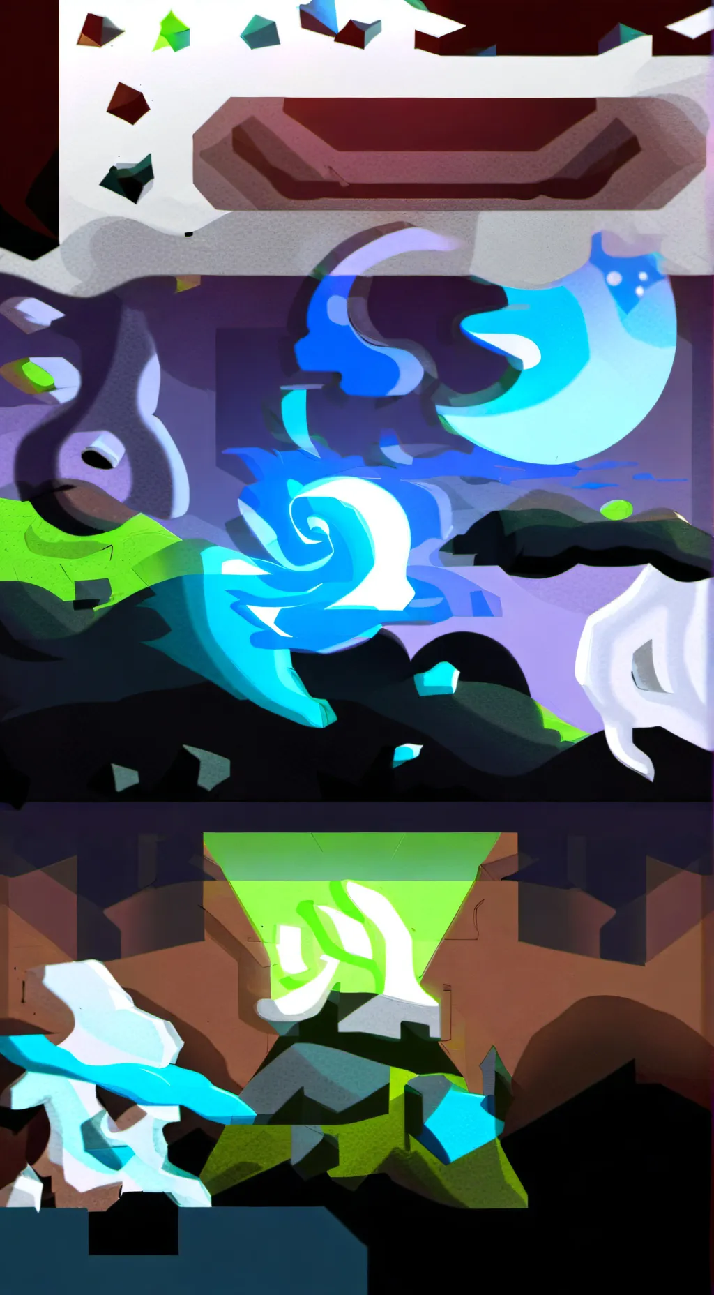 ai character: crk dreamcore background