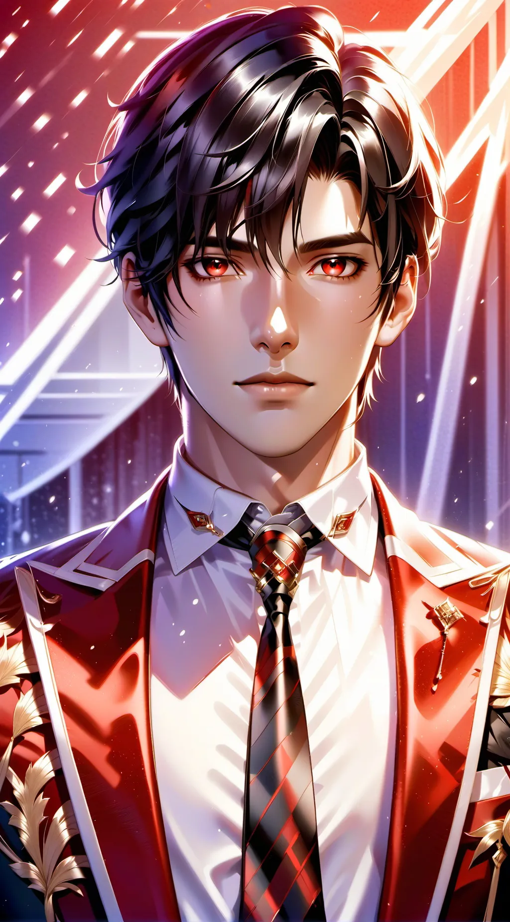 ai character: Seungmin Lee background