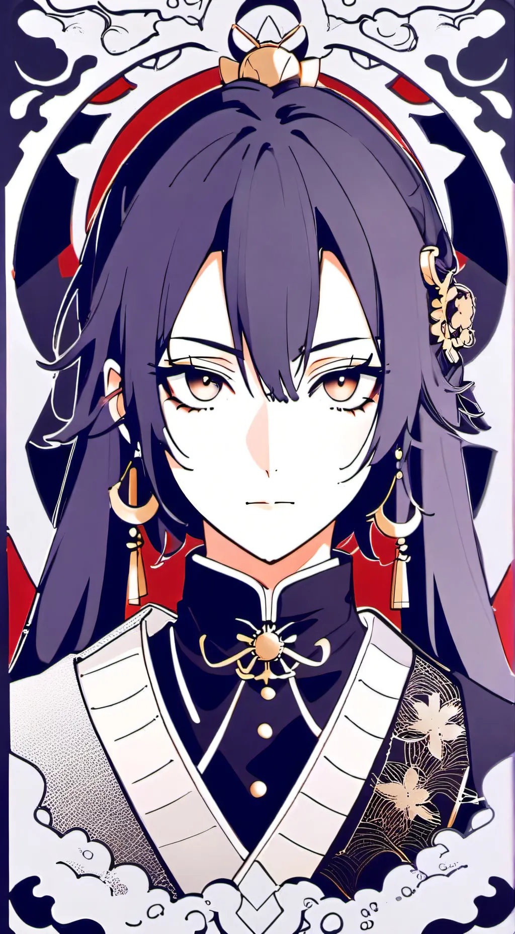 ai character: Yandere Momo  background