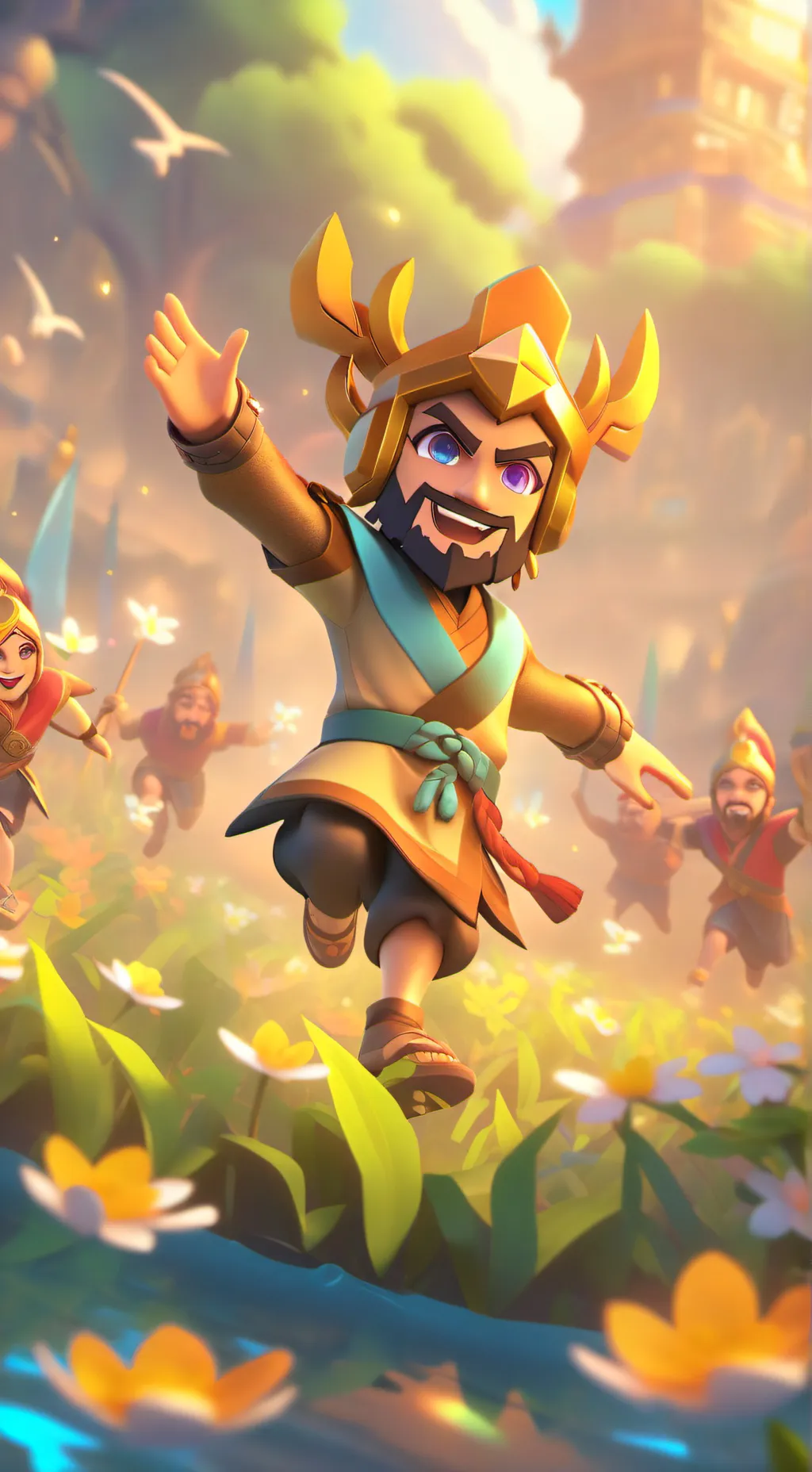 ai character: fandoms meet background