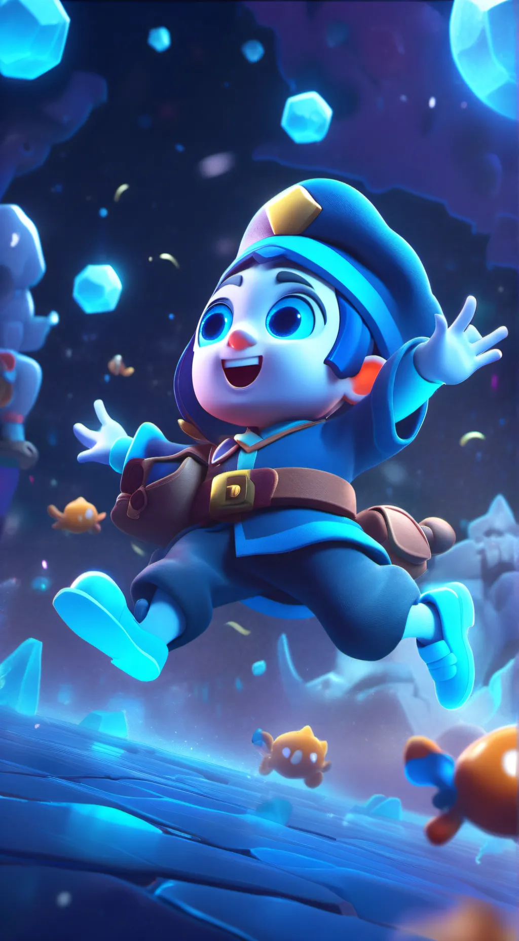 ai character: my friends!❤️👹 background