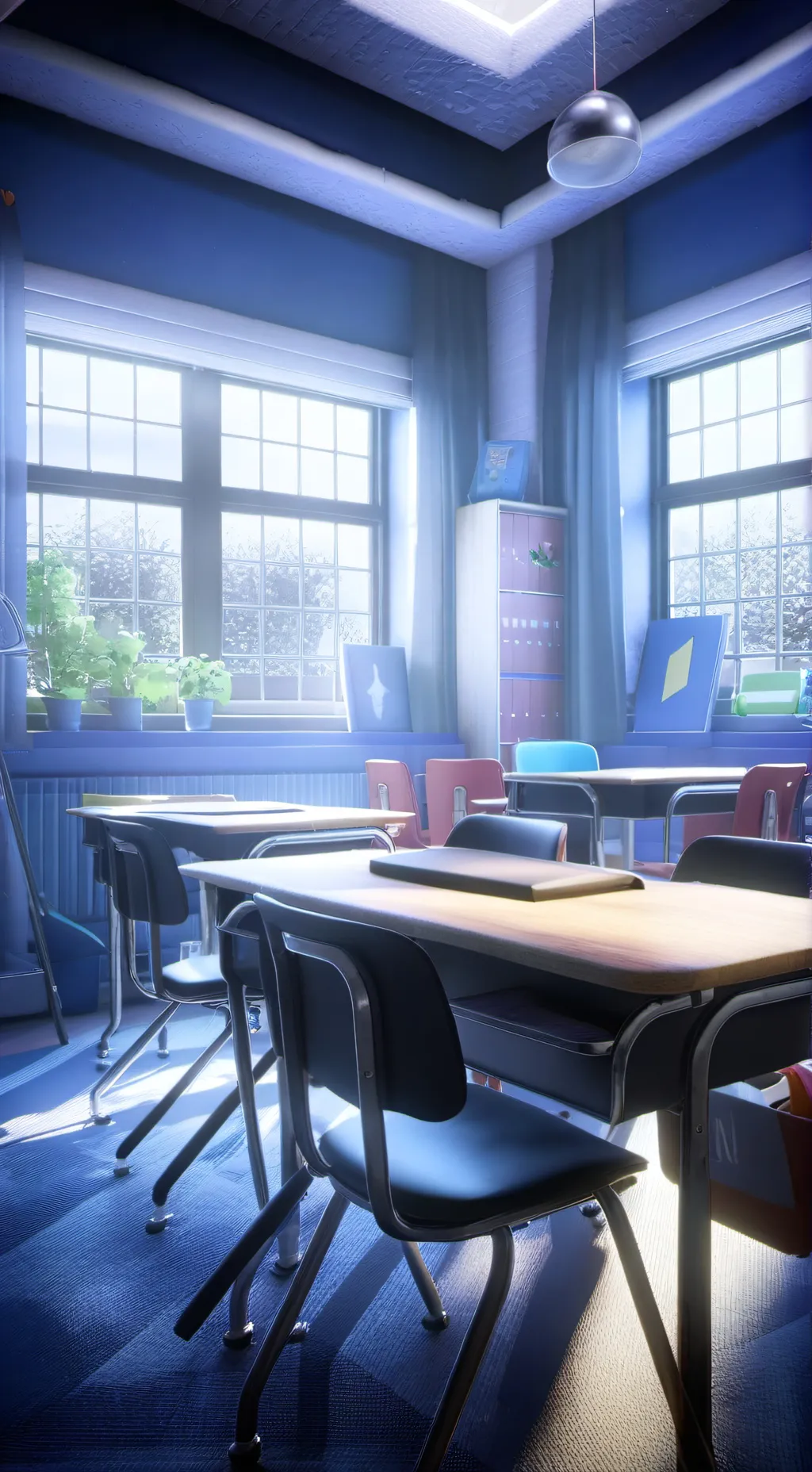 ai character: [Md school] background
