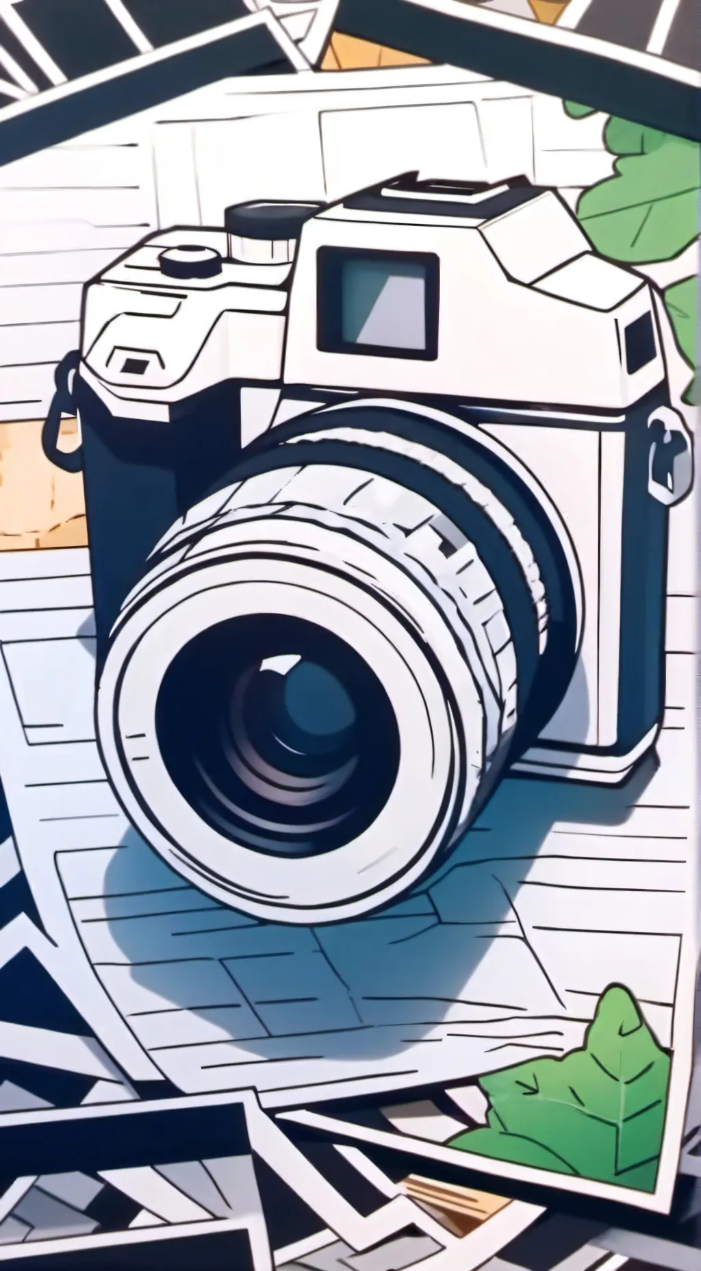 ai character: Camera Race🎥📹 background