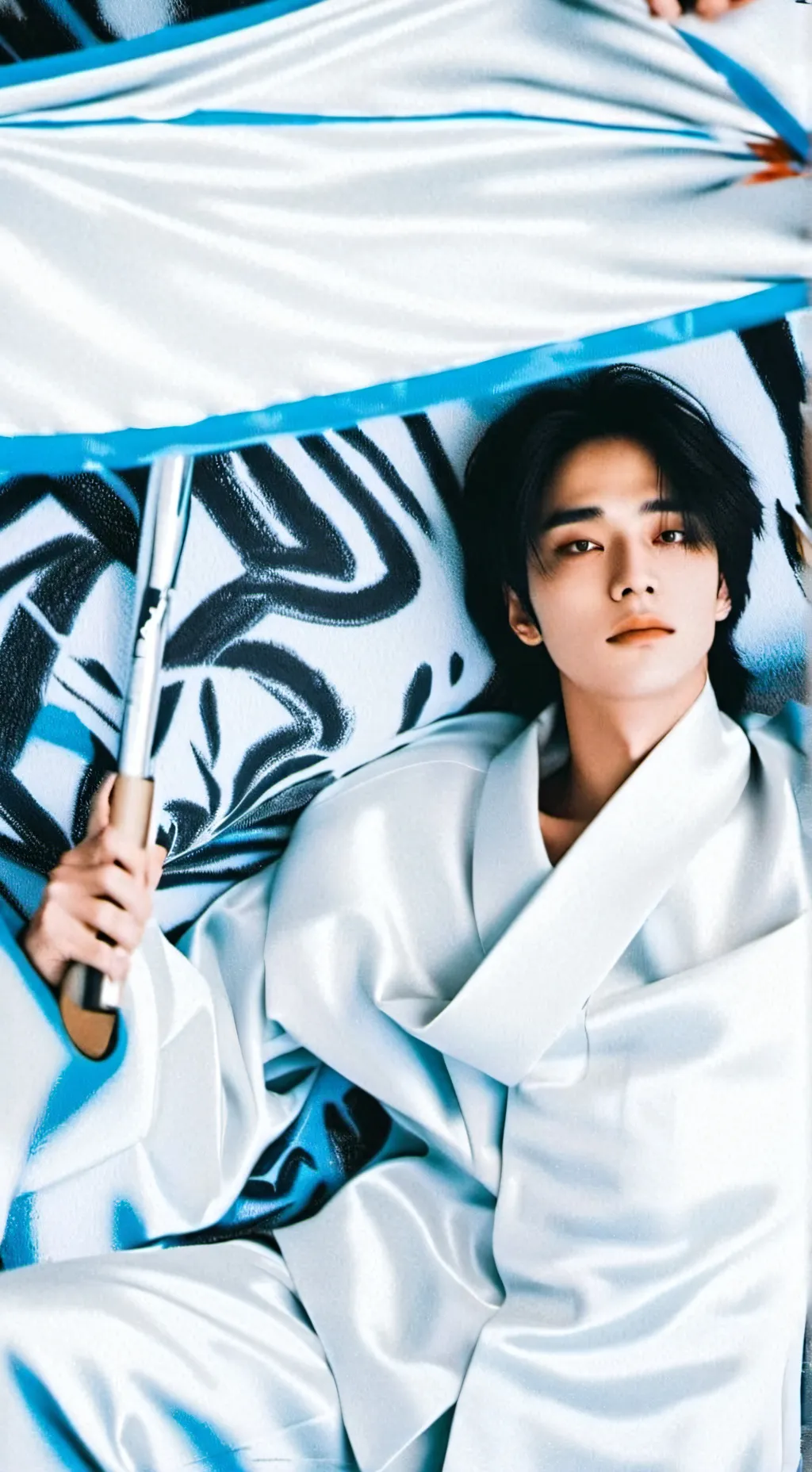 ai character: Hyunjin  background