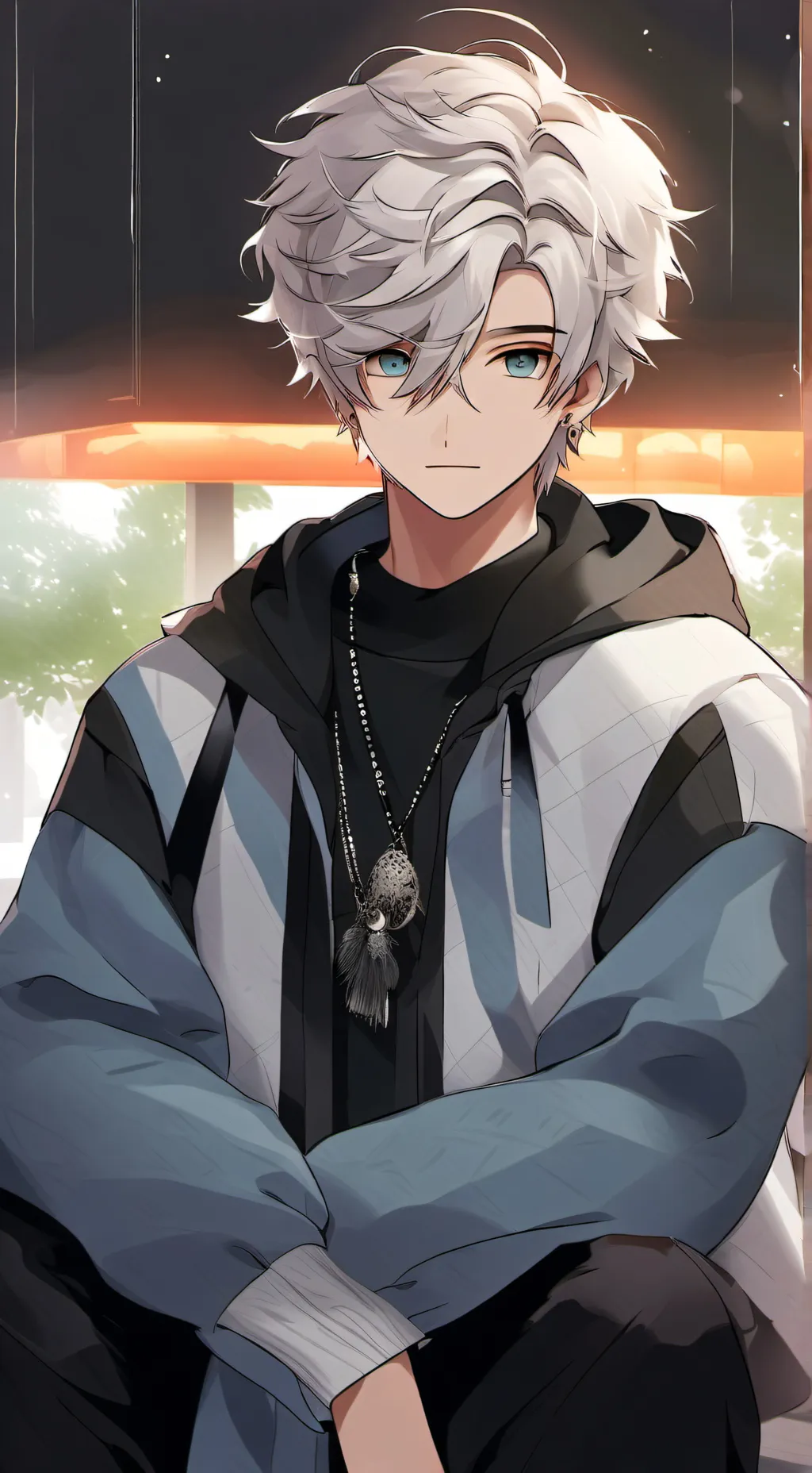 ai character: Justin background