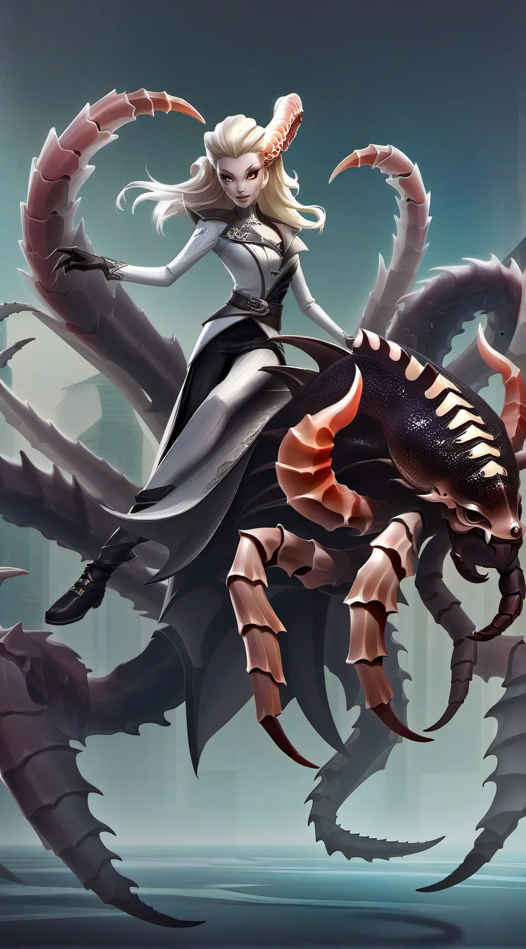 ai character: Charlie (Kaiju) background