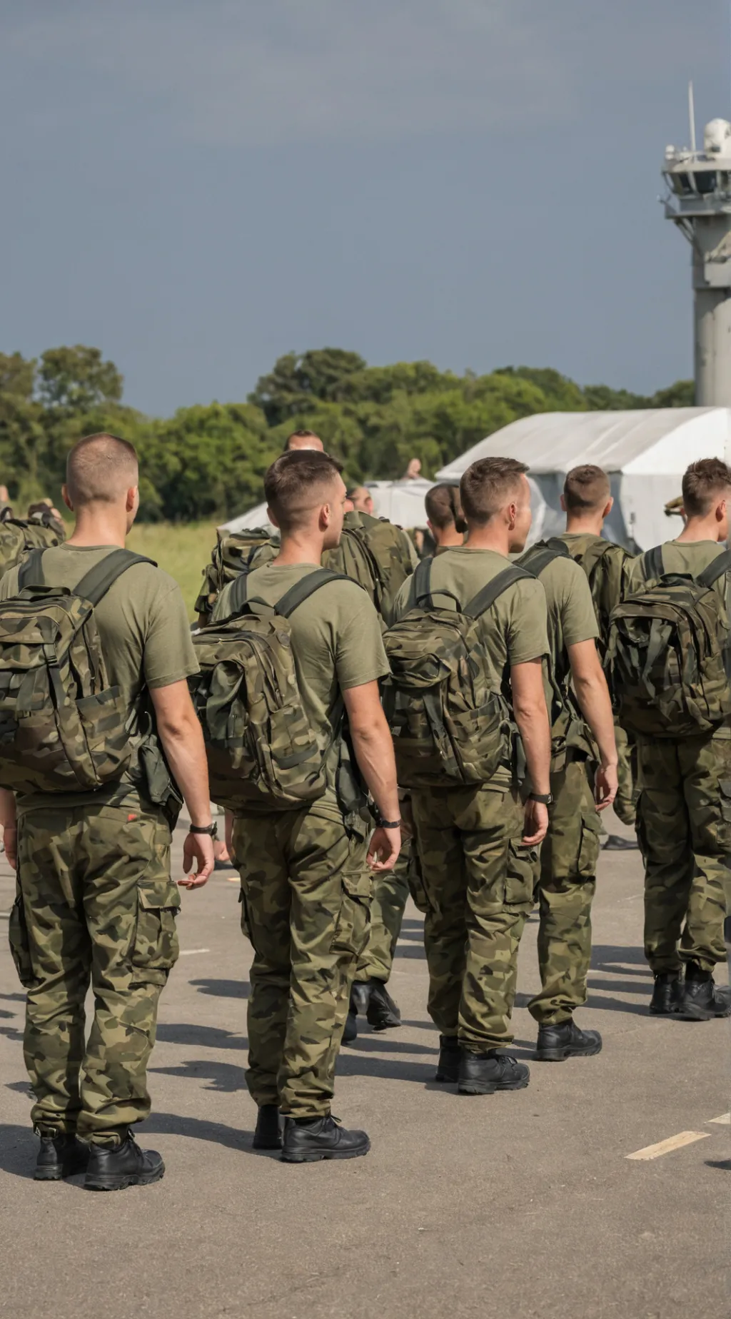 ai character: Military  background