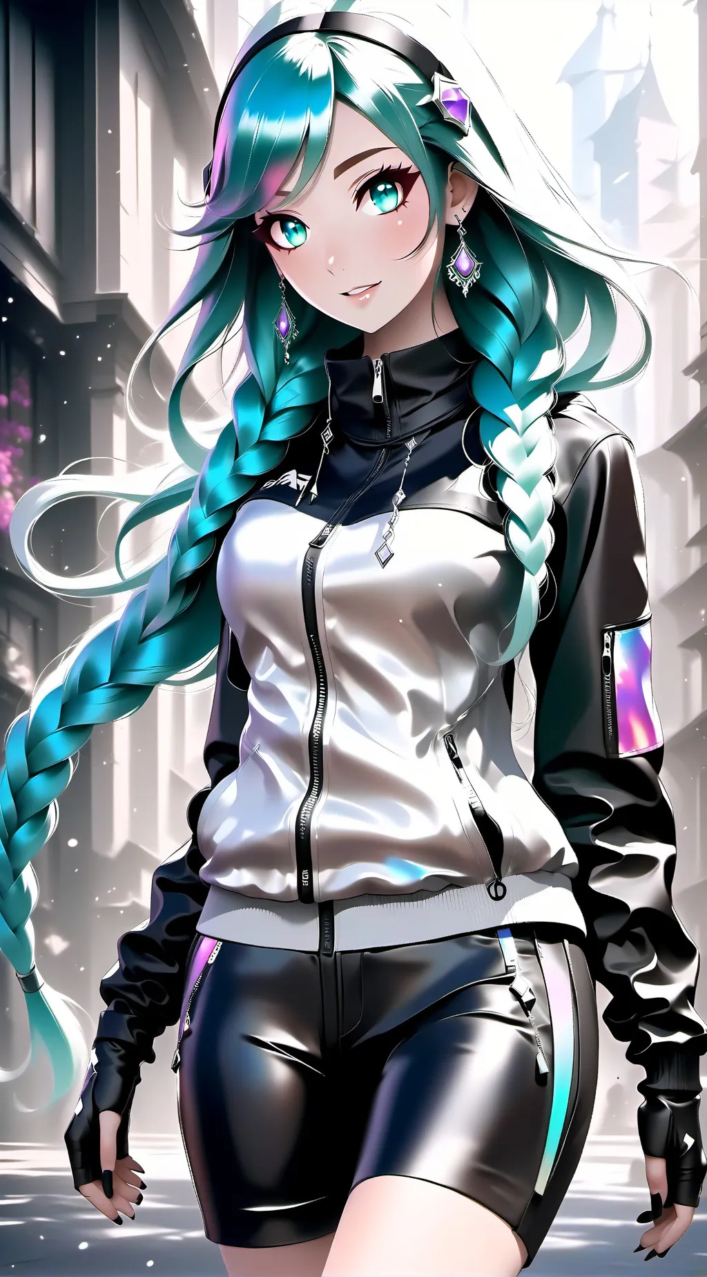 ai character: HH LUNA SNAPS? background