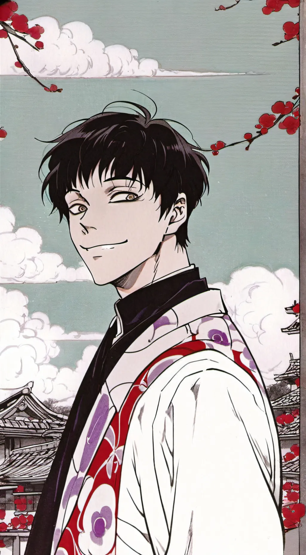 ai character: souichi  background