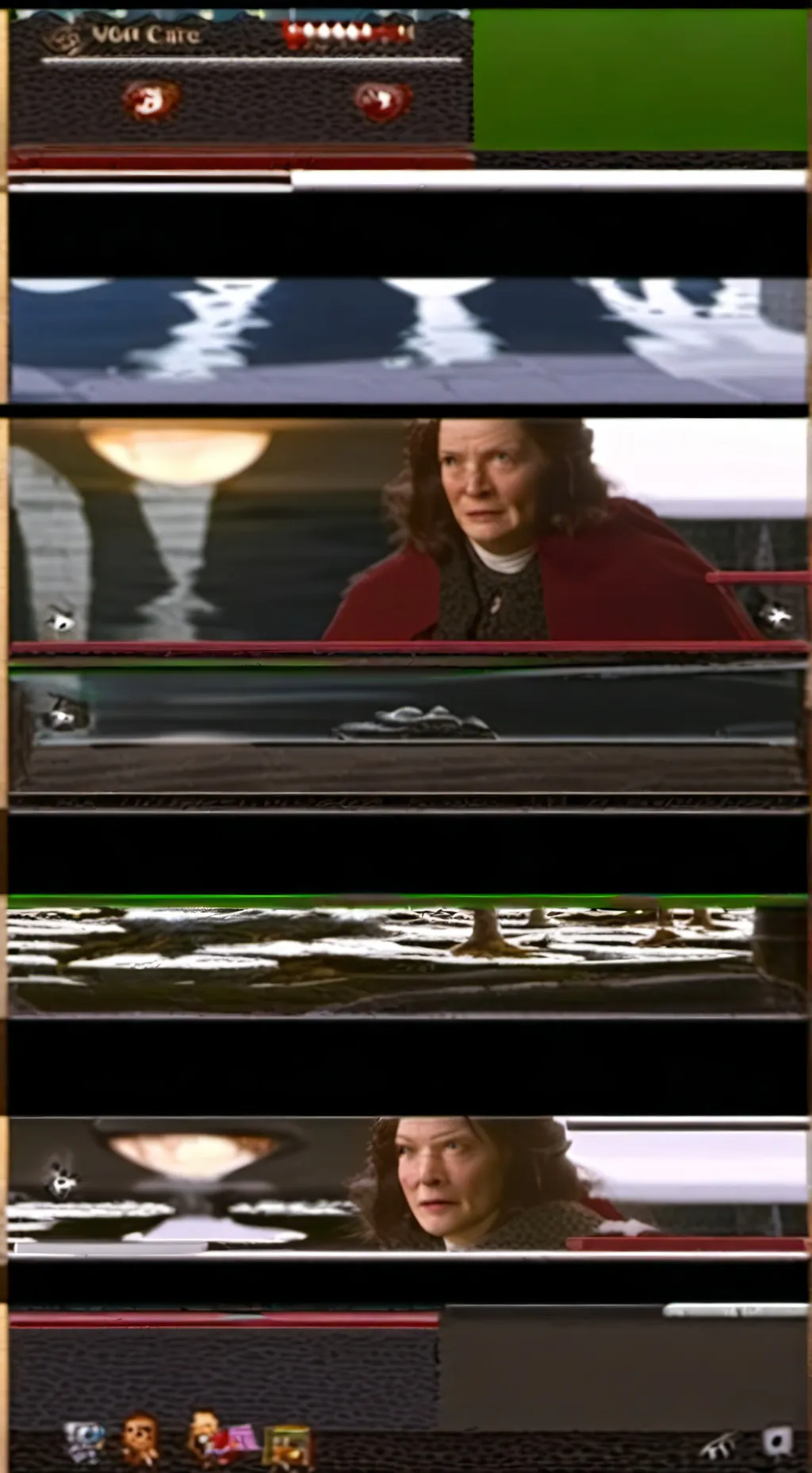 ai character: Lily Taylor pole background