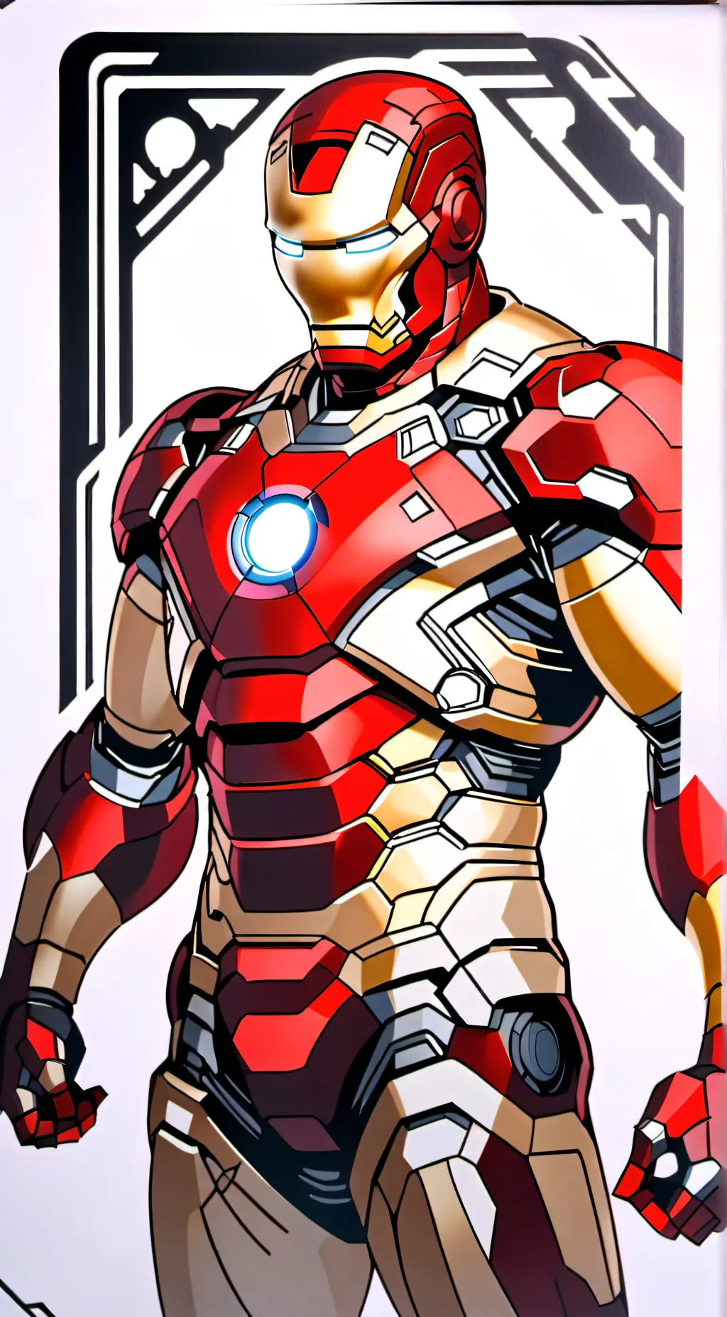 ai character: Iron Man / Tony background