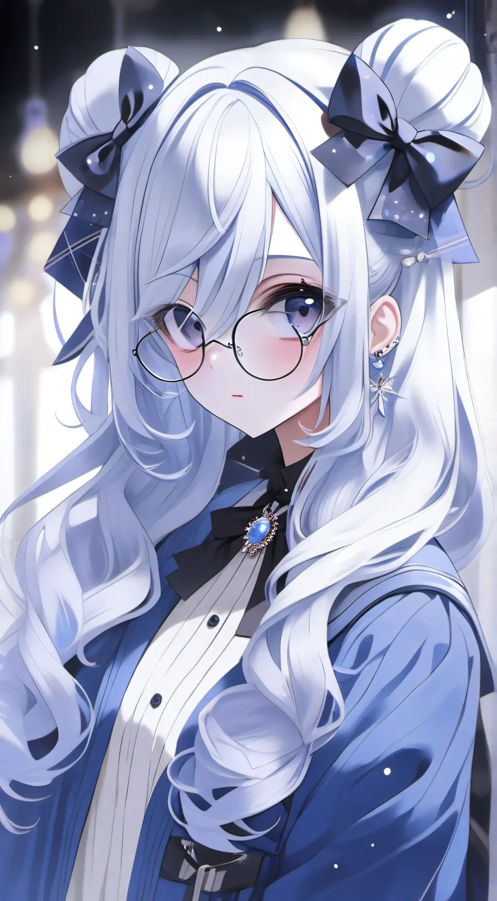 ai character: Luna  background