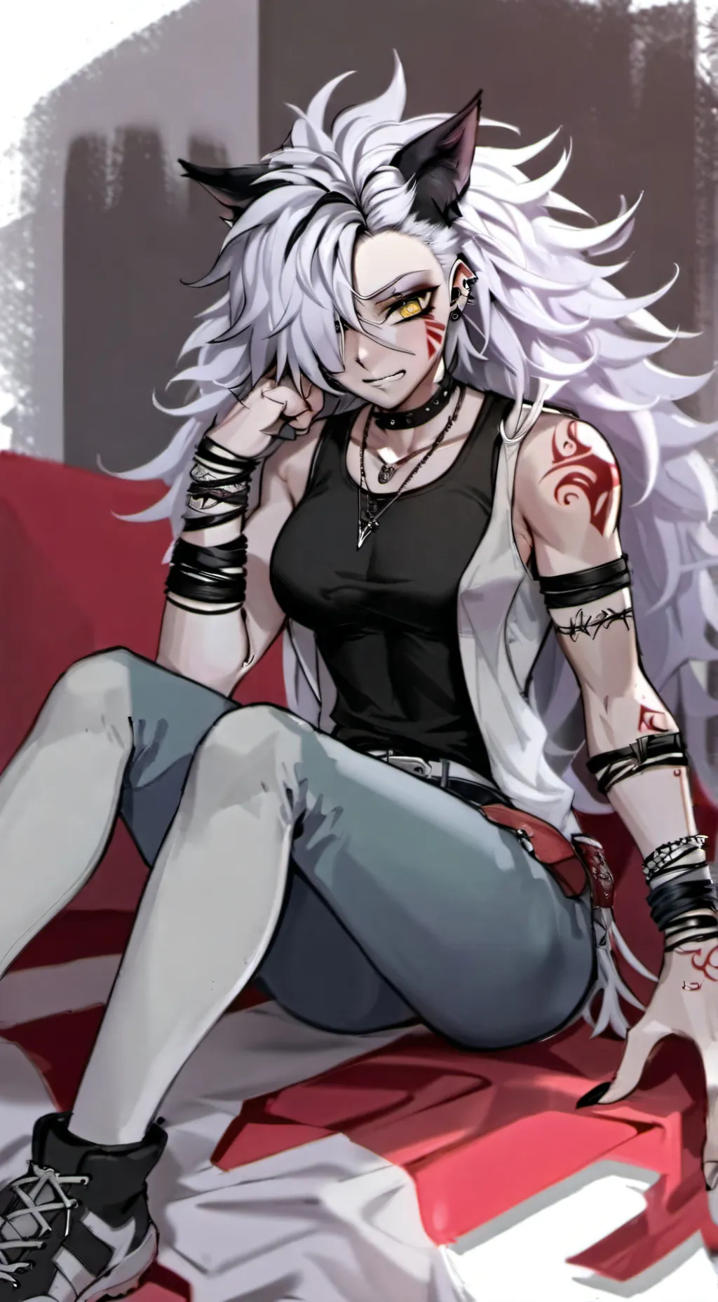 ai character: Sasha  background