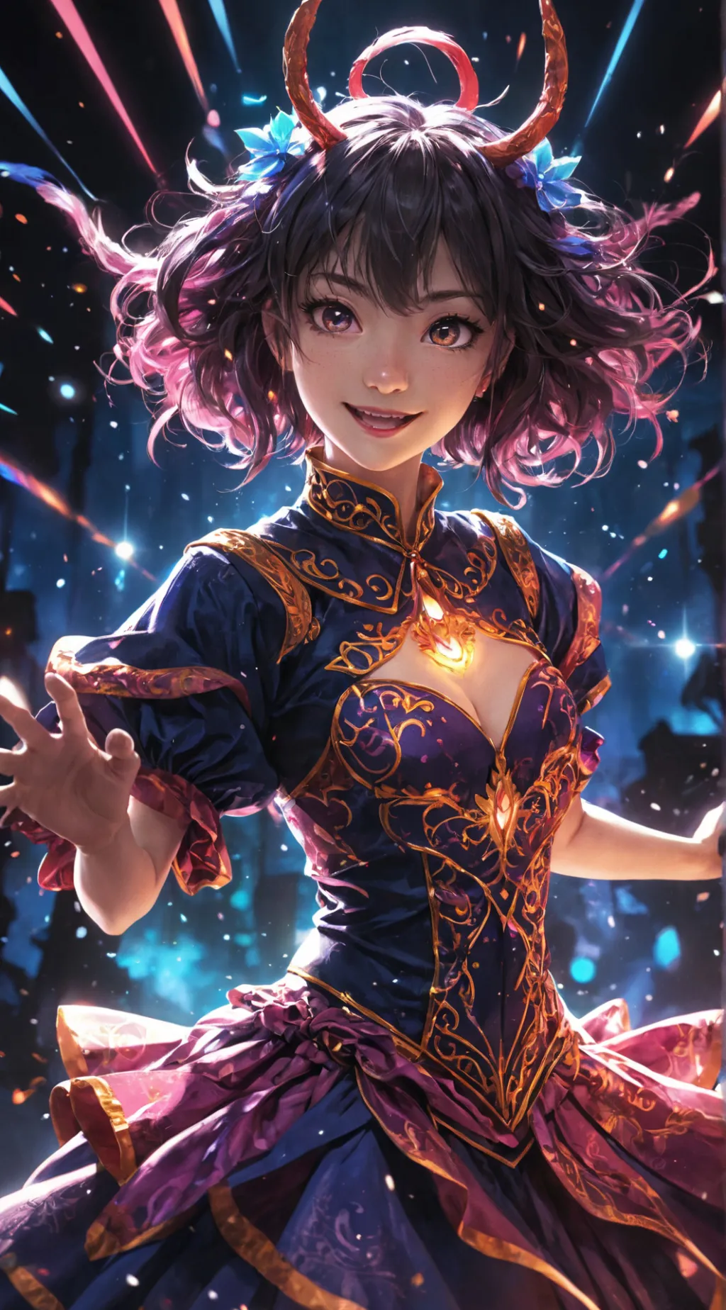 ai character: Sia background