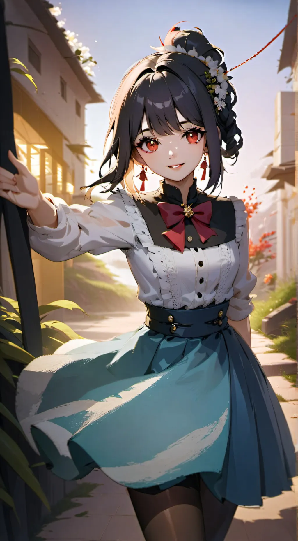 ai character: Eva background