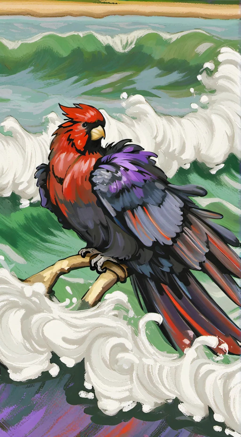 ai character: hotwings(required) background