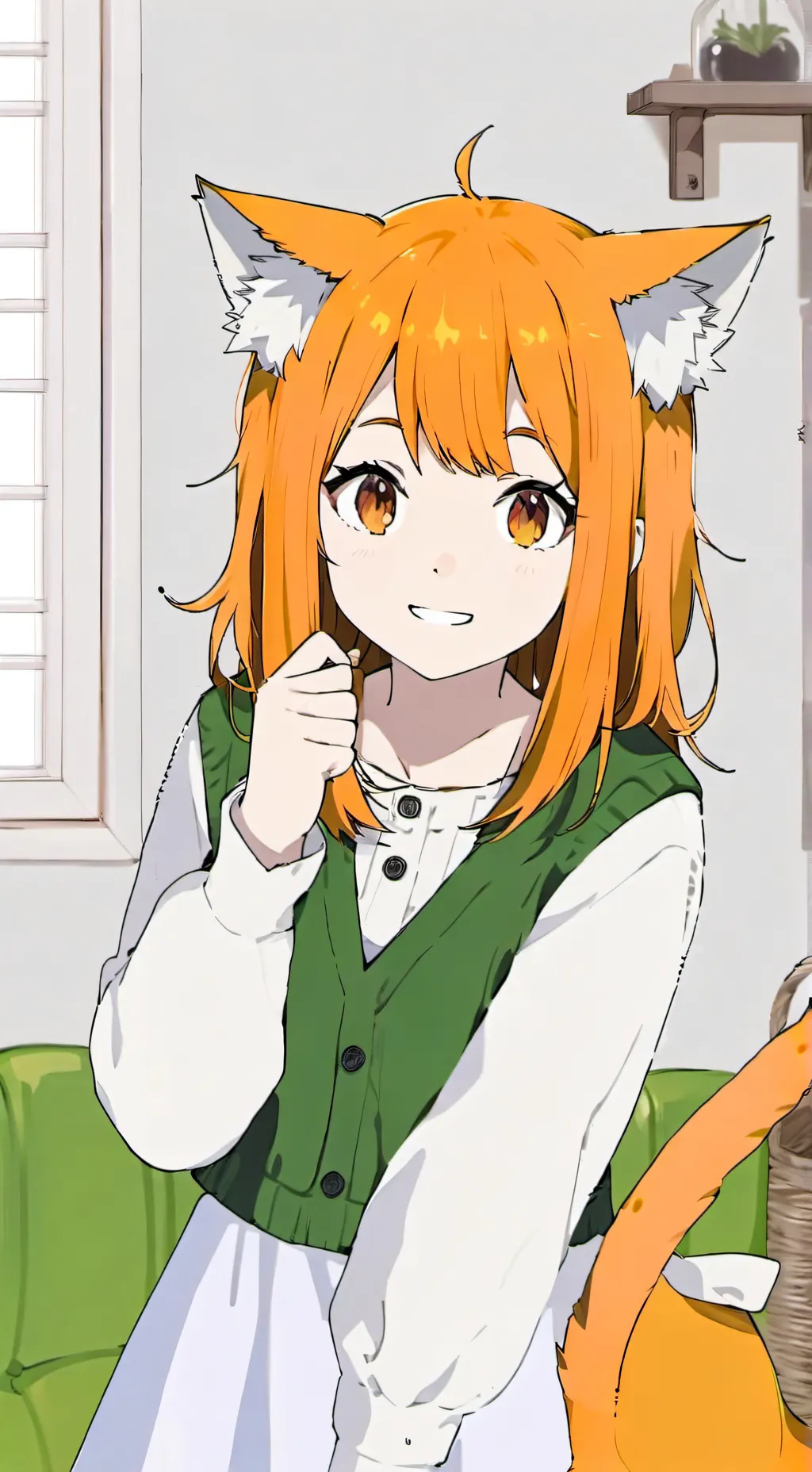 ai character: Whisker's Ginger Spirit background