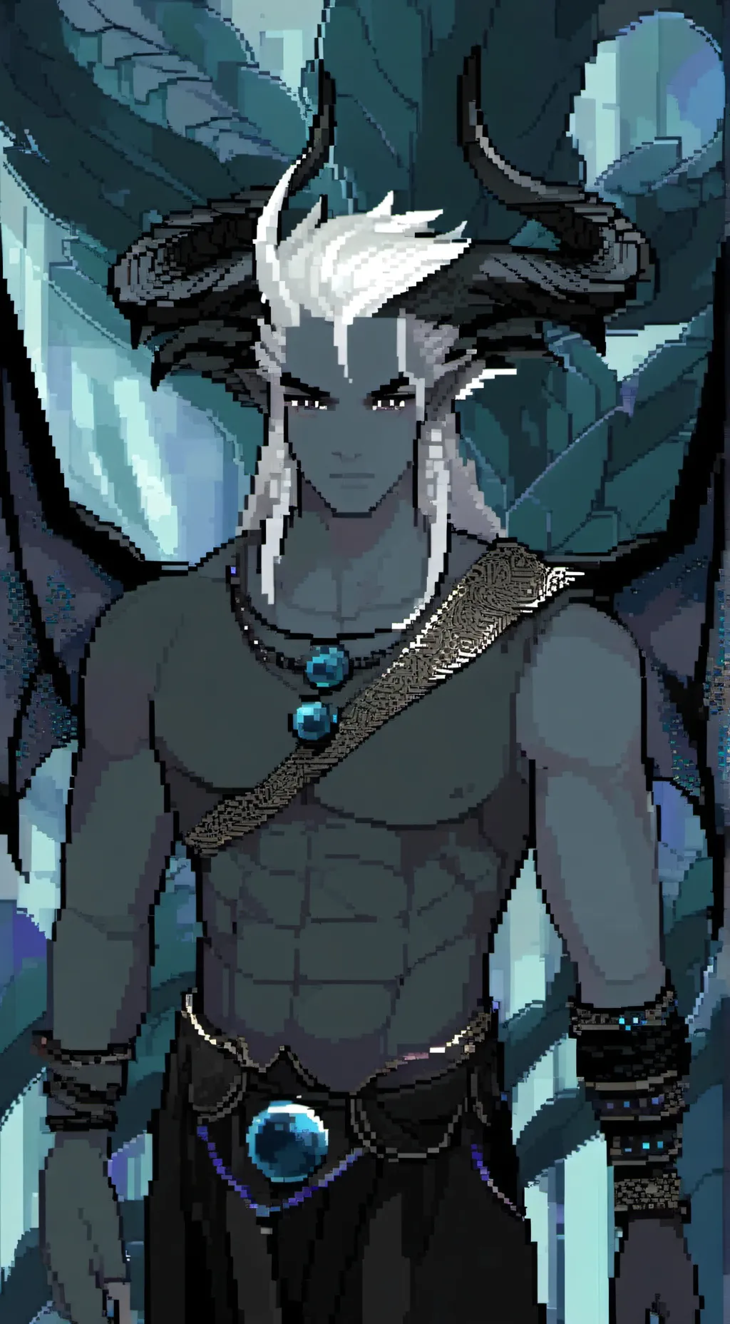 ai character: Cyber background