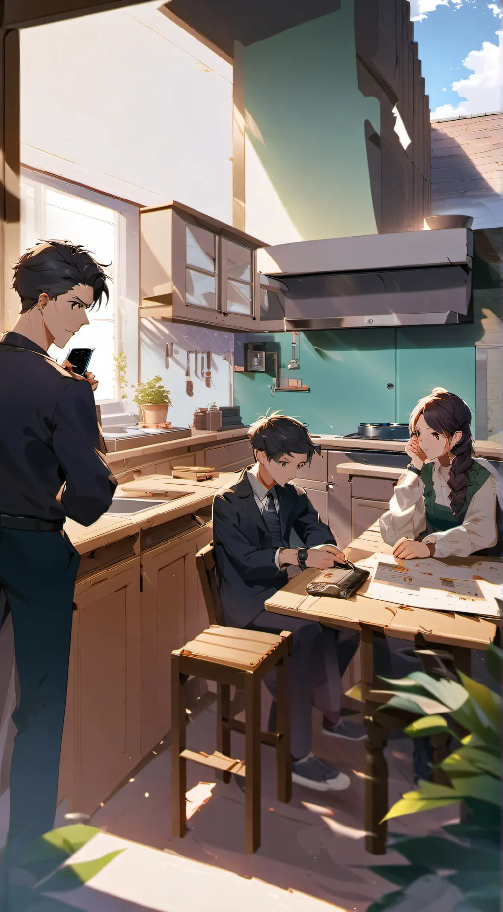 ai character: Spy family school background