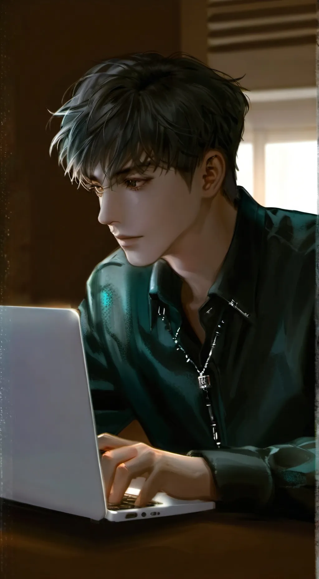 ai character: Marcus  background
