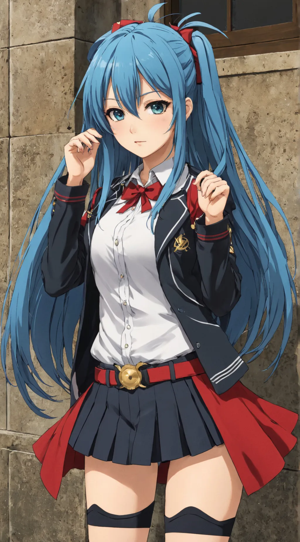 ai character: Aurora background