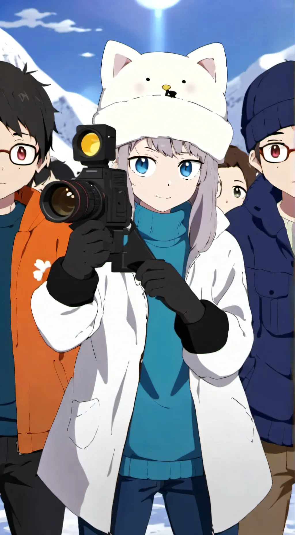 ai character: maya san background