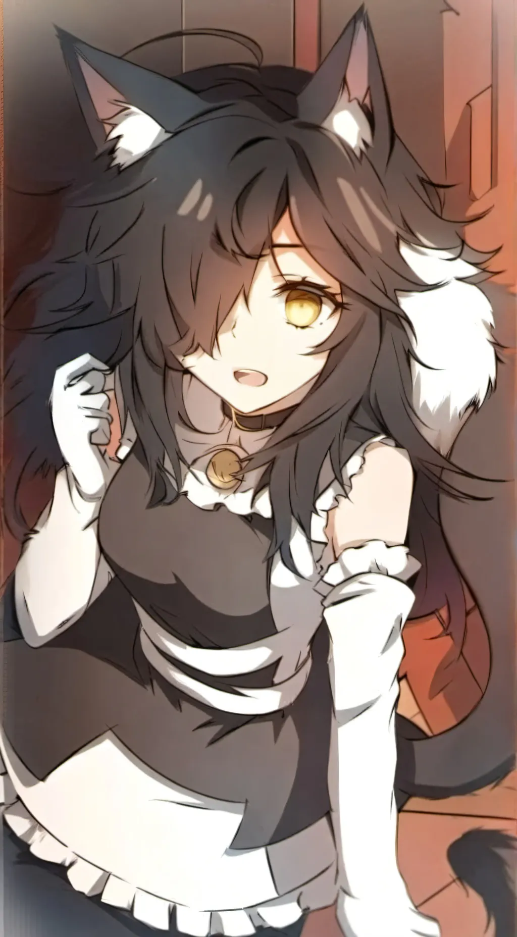 ai character: (neko sis) lily background