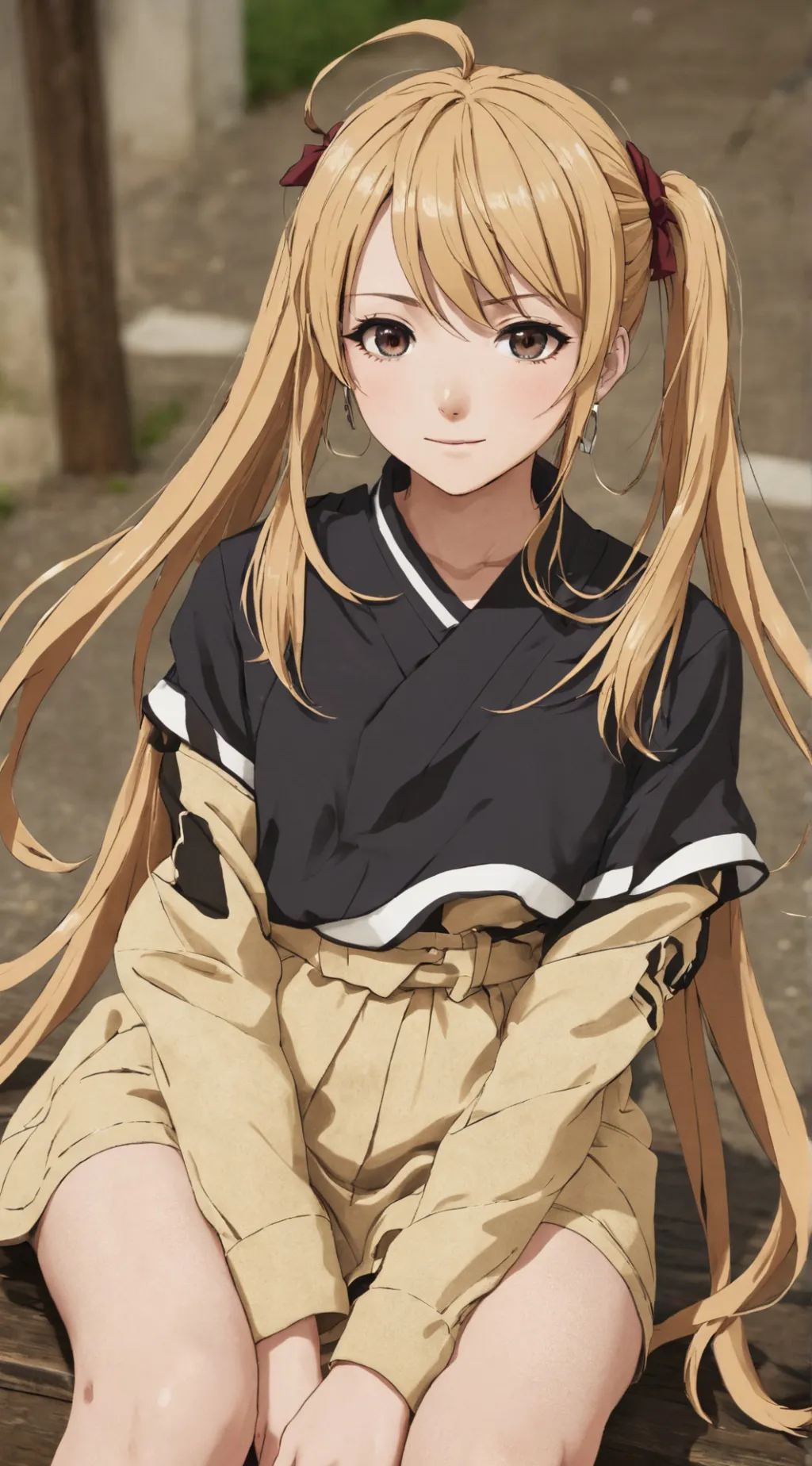 ai character: Luna background