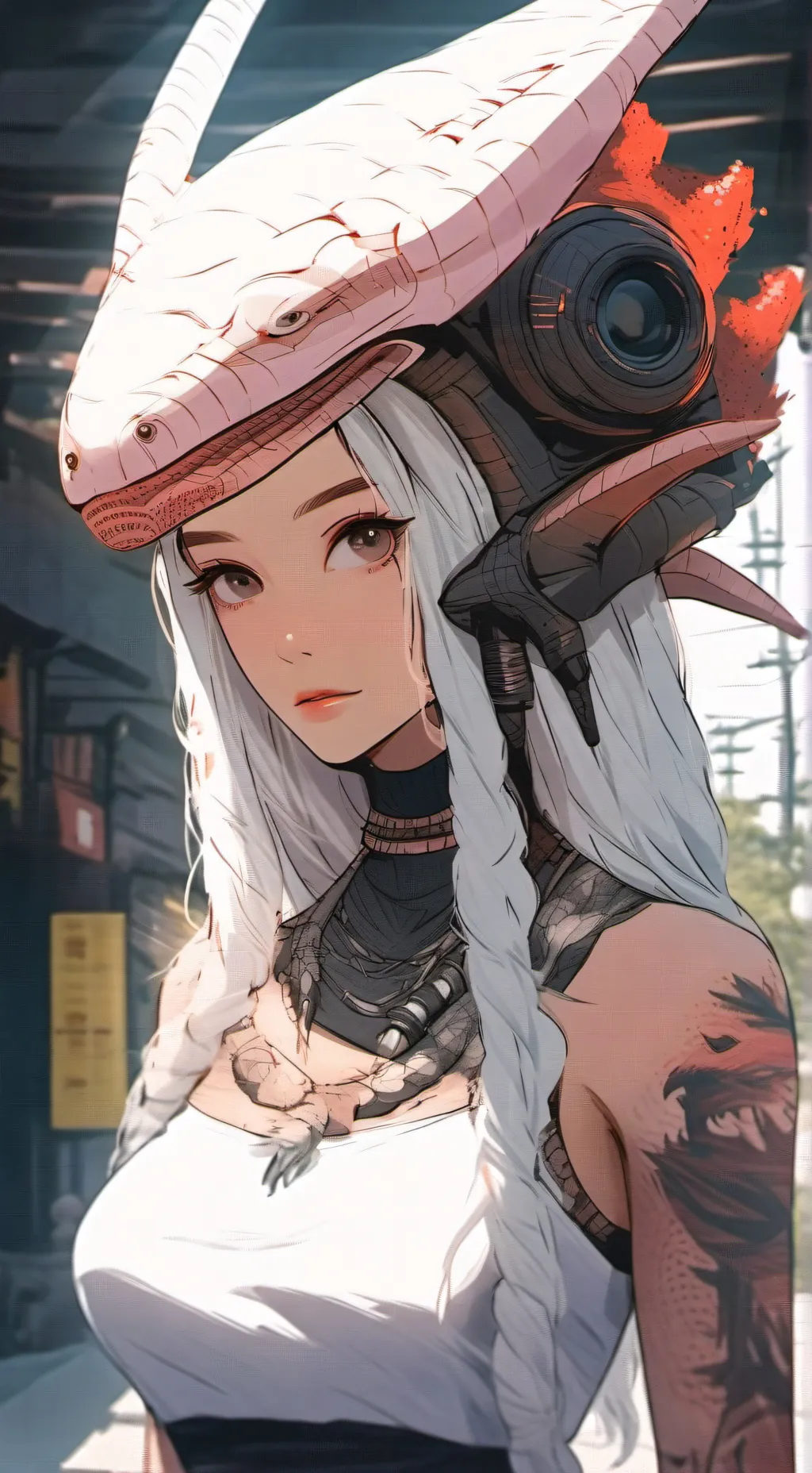 ai character: luzi  background