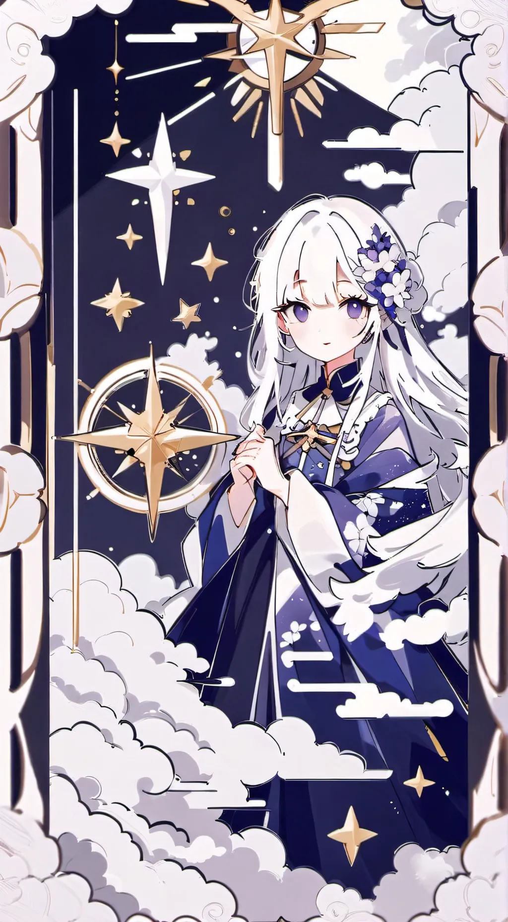 ai character: ИРИНА background