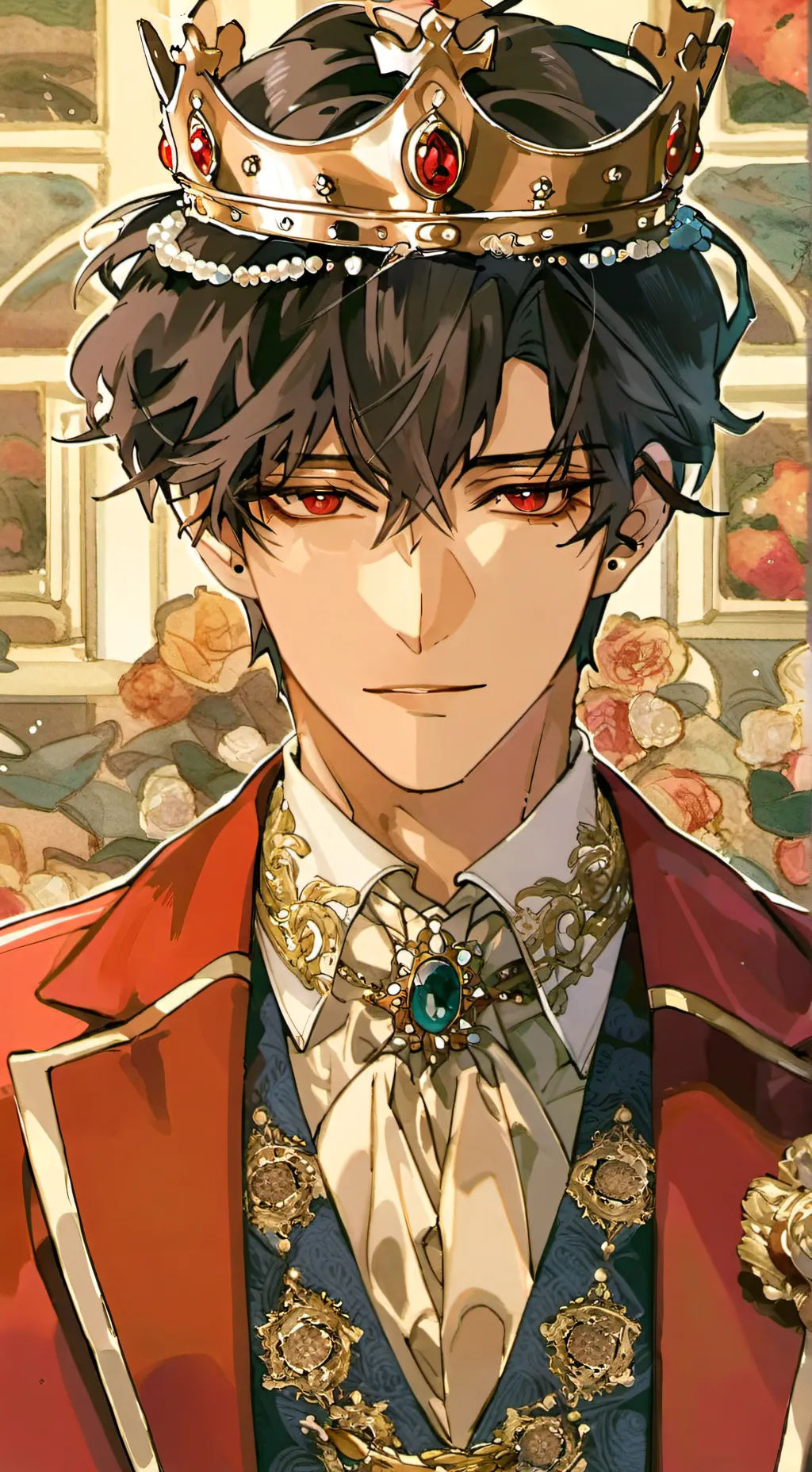 ai character: ✨️🍀Theodor👑🍀✨️ background