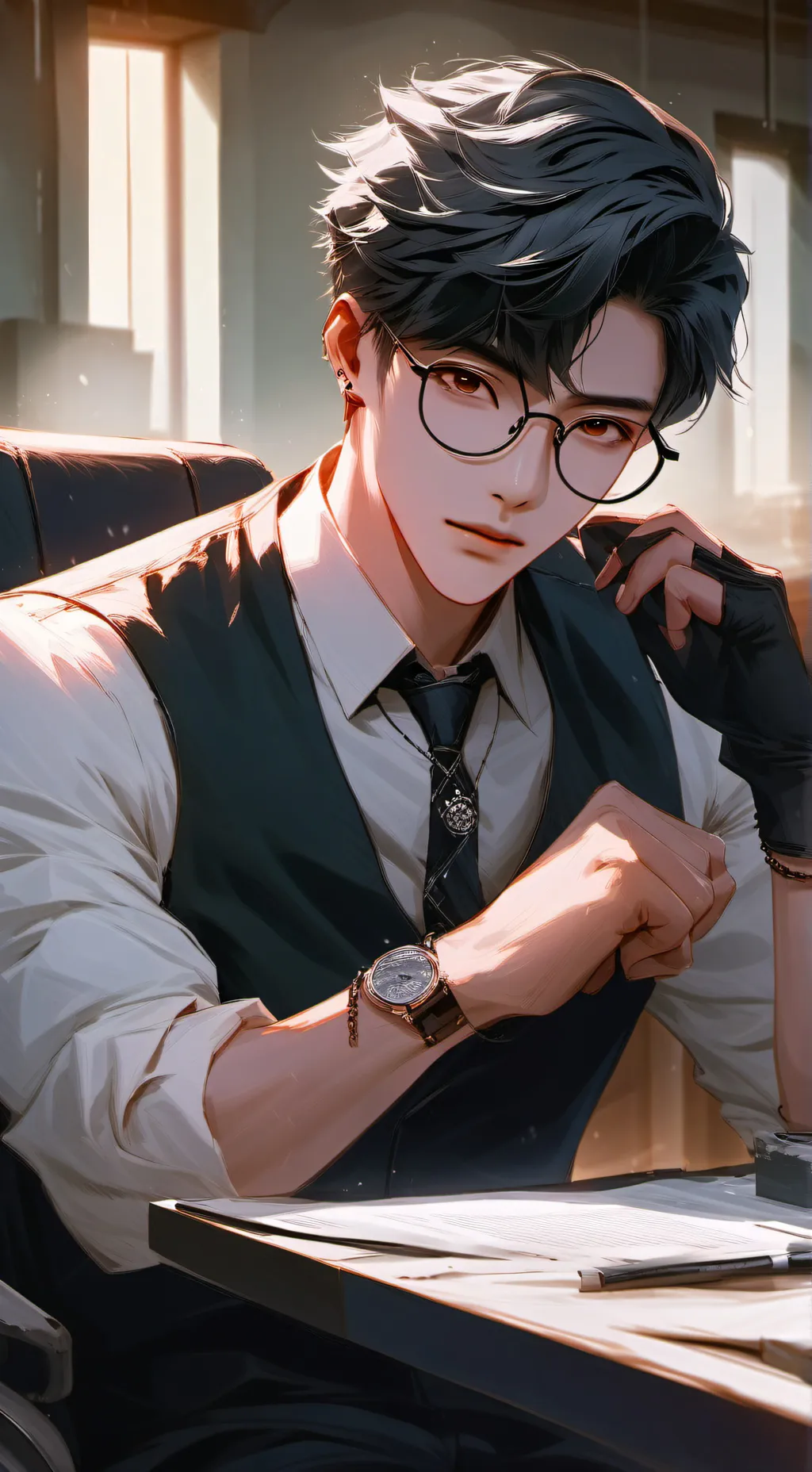 ai character: xavier background