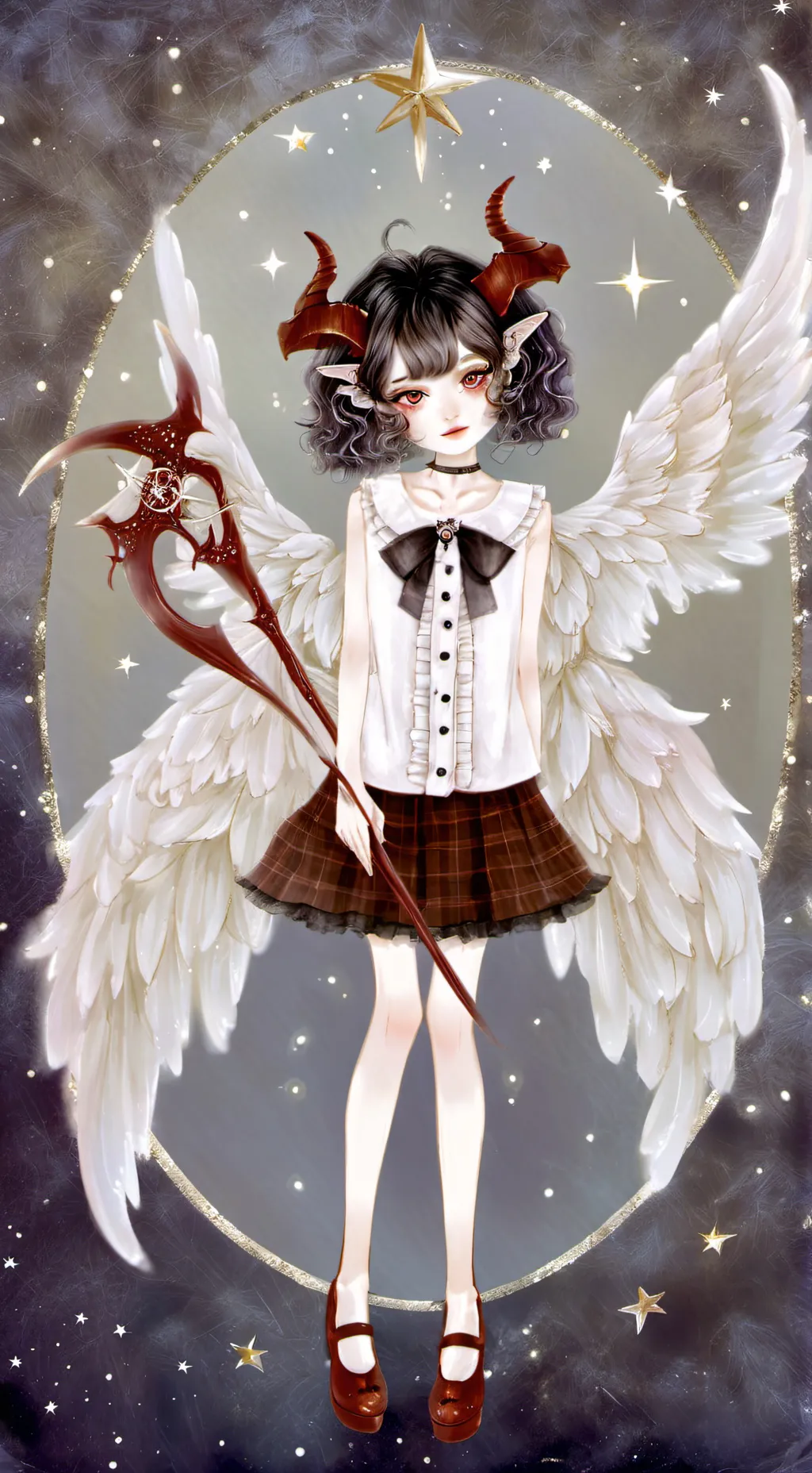 ai character: Helluva boss background