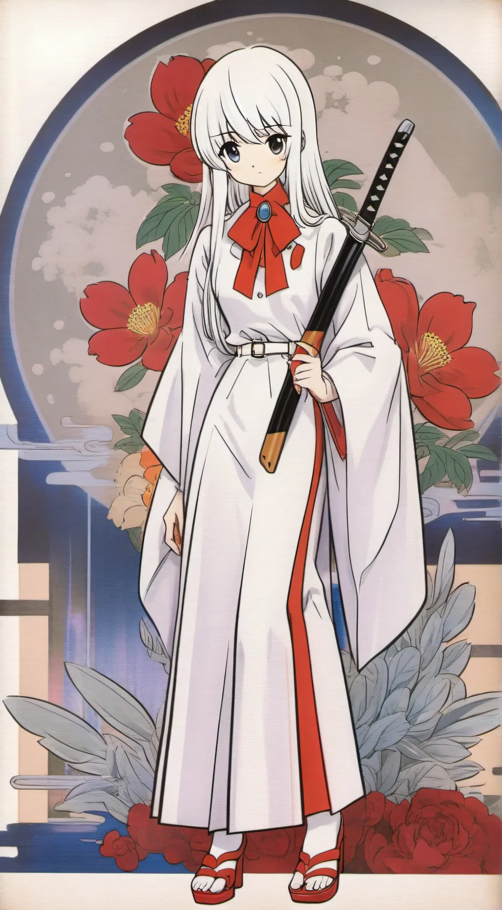 ai character: Kanna  background