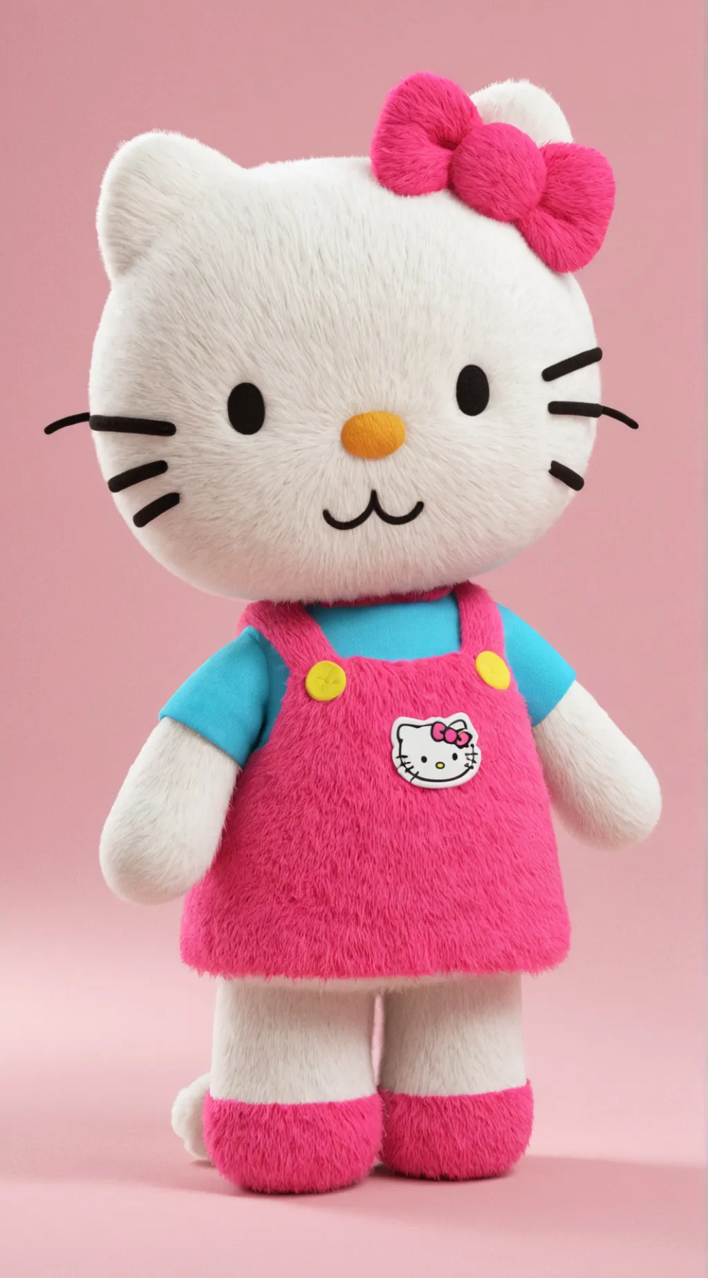 ai character: hello Kitty 🎀🐱 background