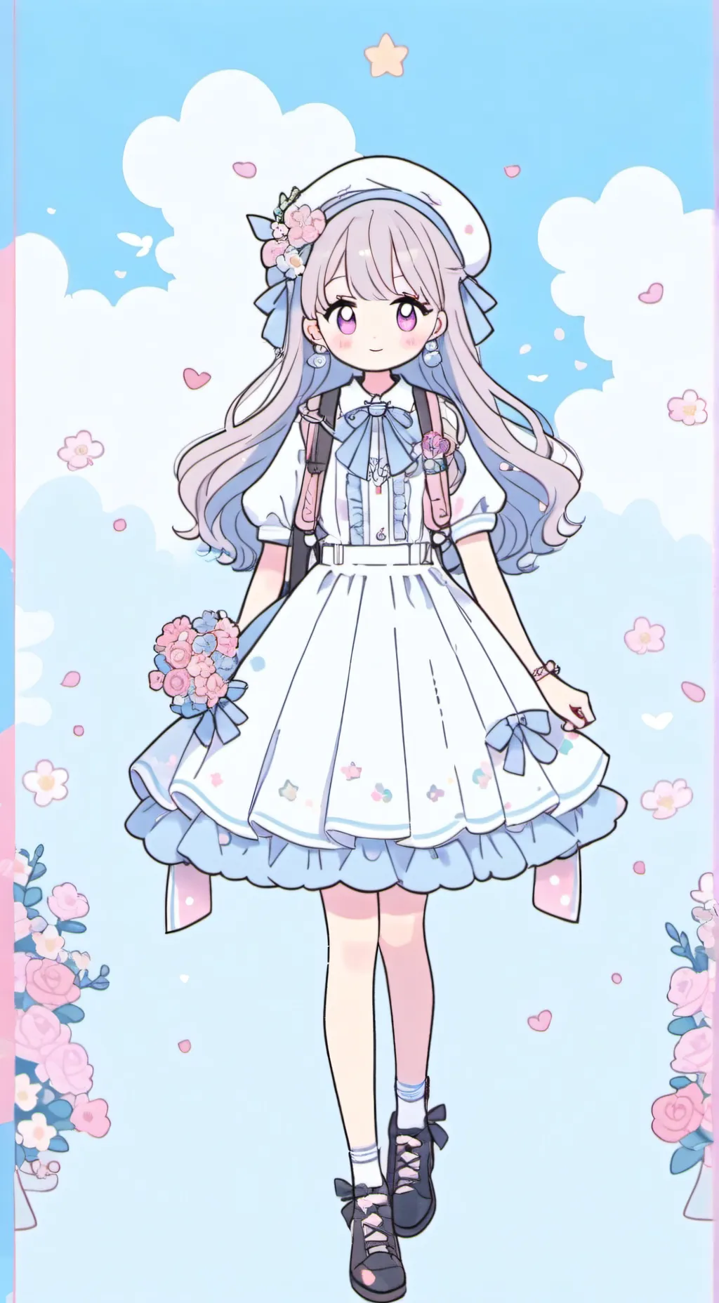 ai character: Obasane🖤 background